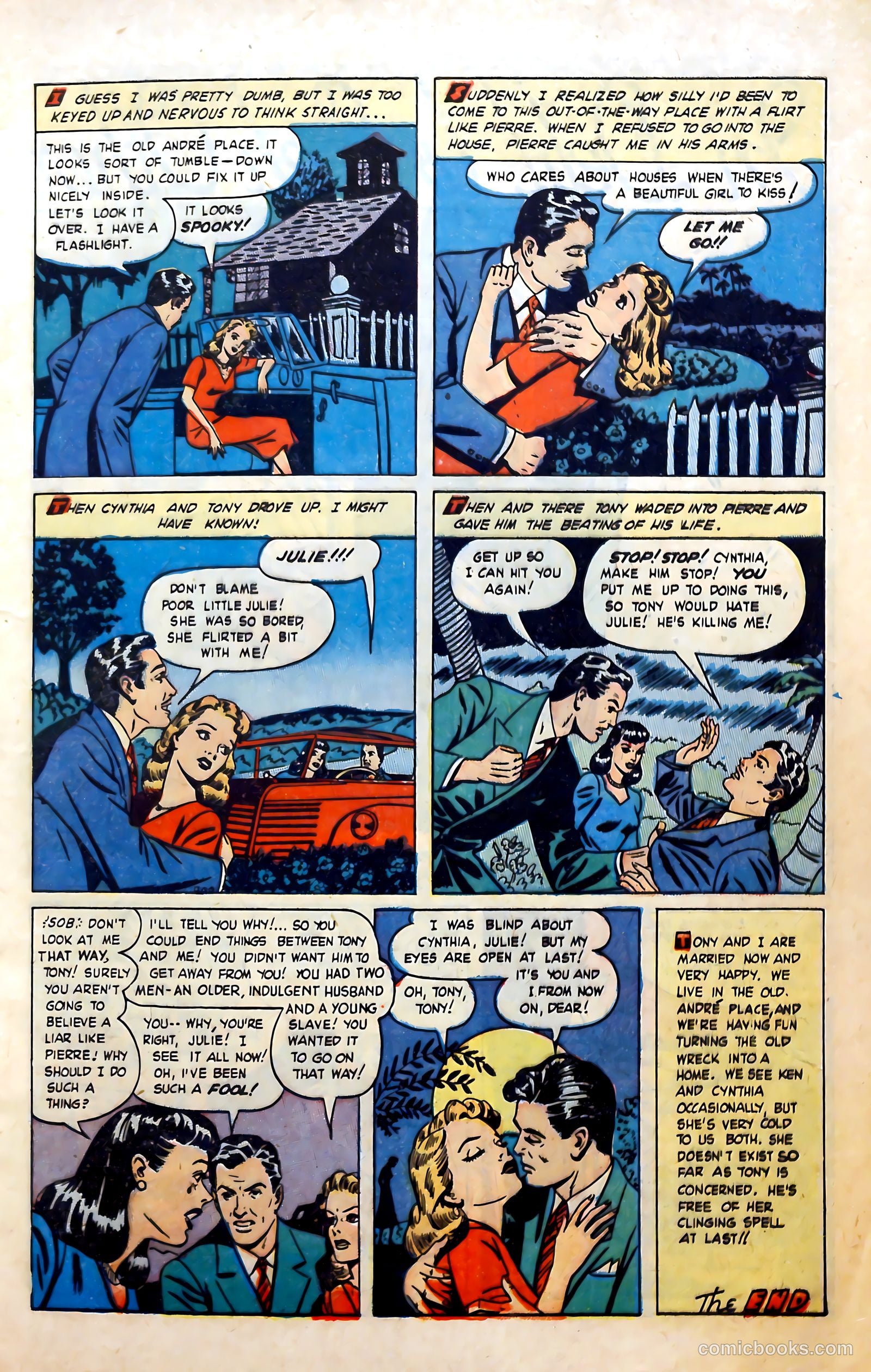 Love at First Sight #1 (1949) — page 9 of 36