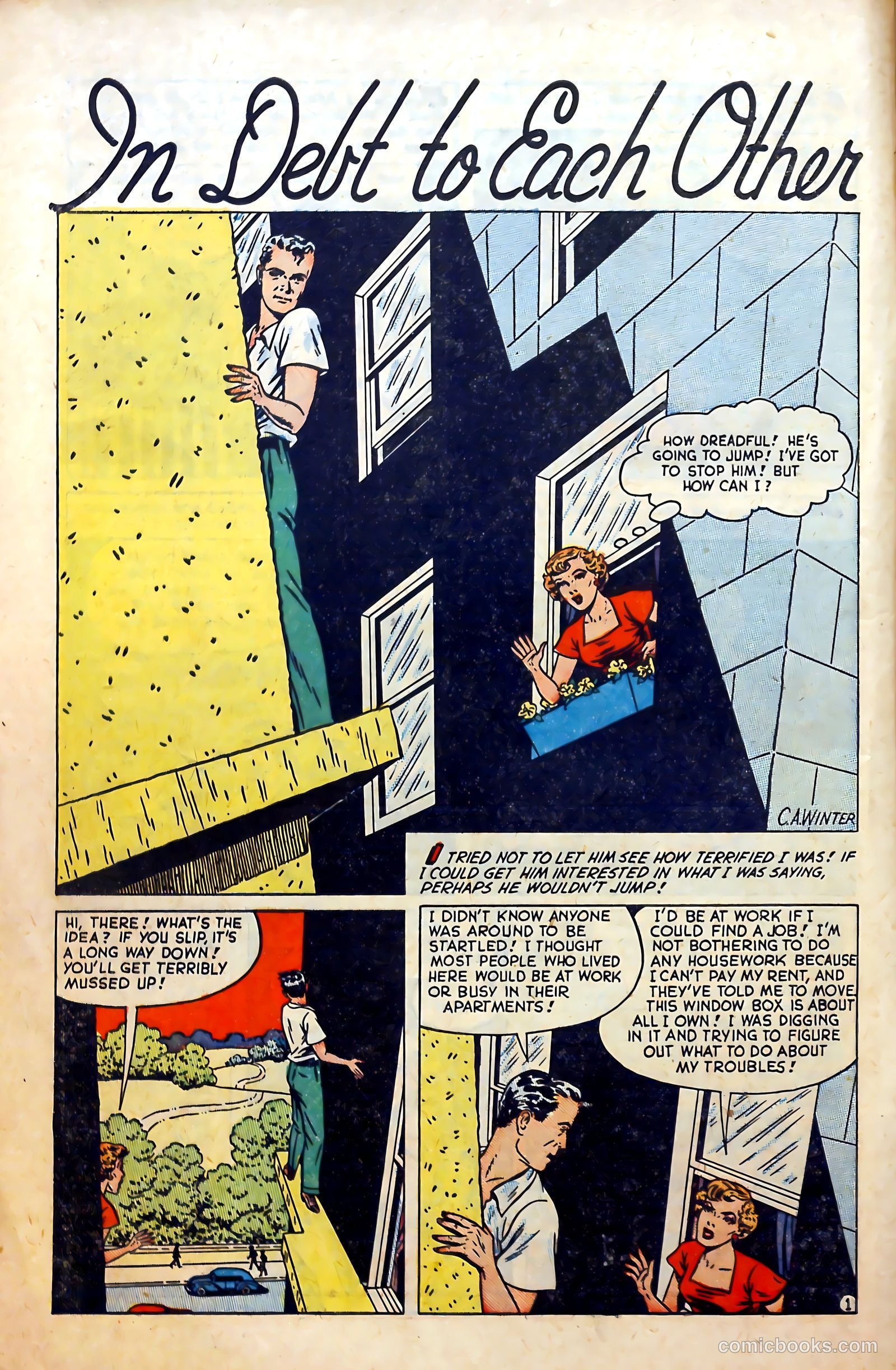Love at First Sight #1 (1949) — page 10 of 36