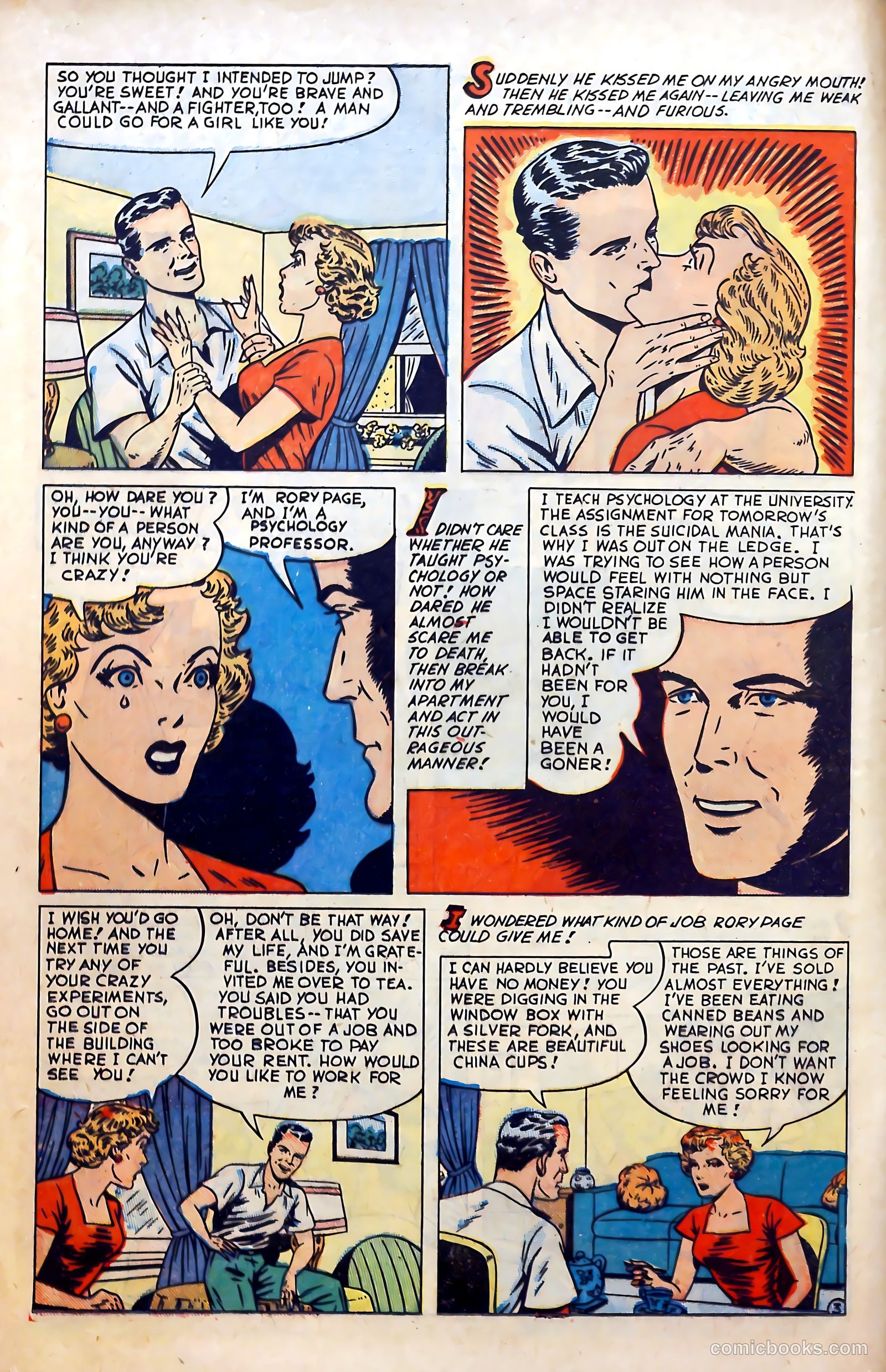 Love at First Sight #1 (1949) — page 12 of 36
