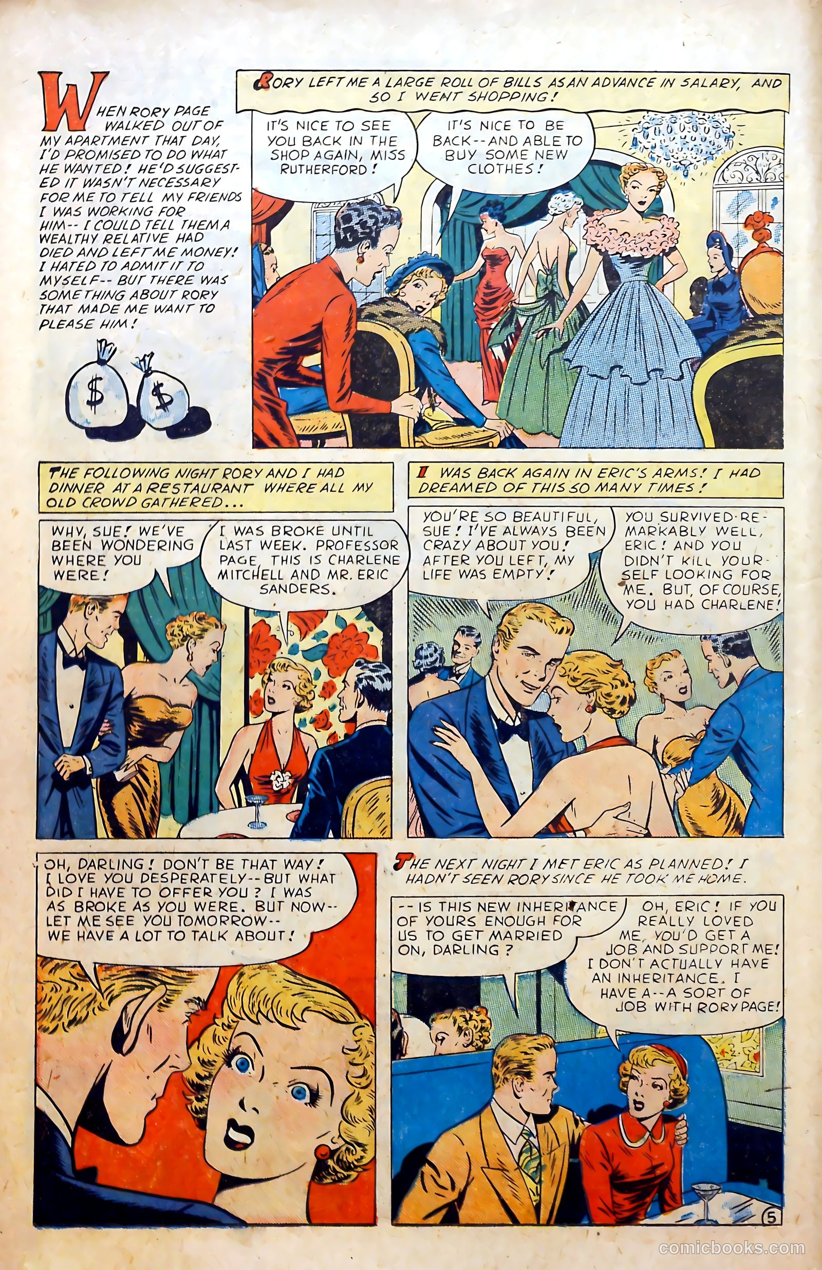 Love at First Sight #1 (1949) — page 14 of 36