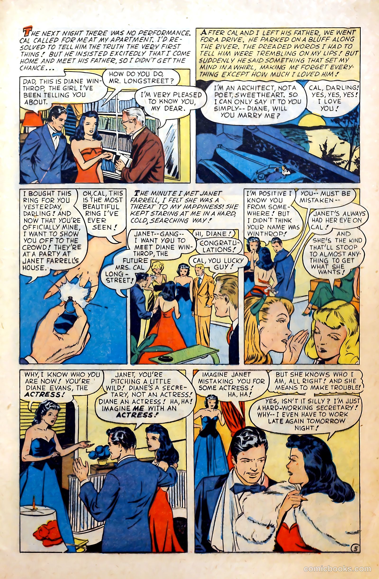 Love at First Sight #1 (1949) — page 21 of 36