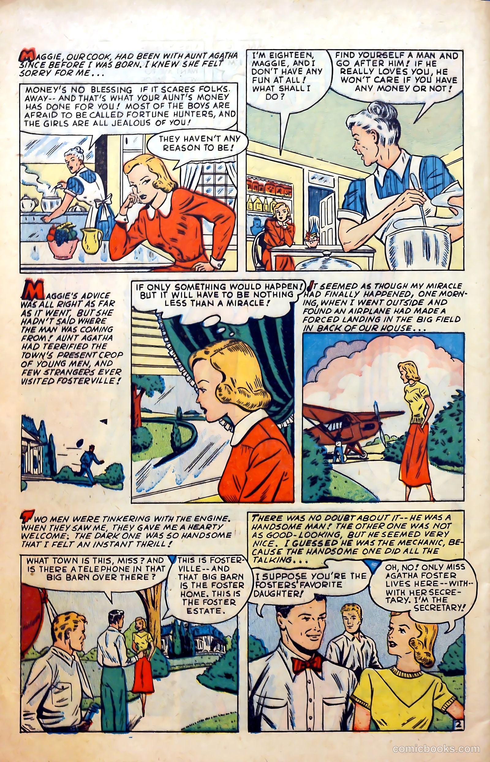 Love at First Sight #1 (1949) — page 28 of 36