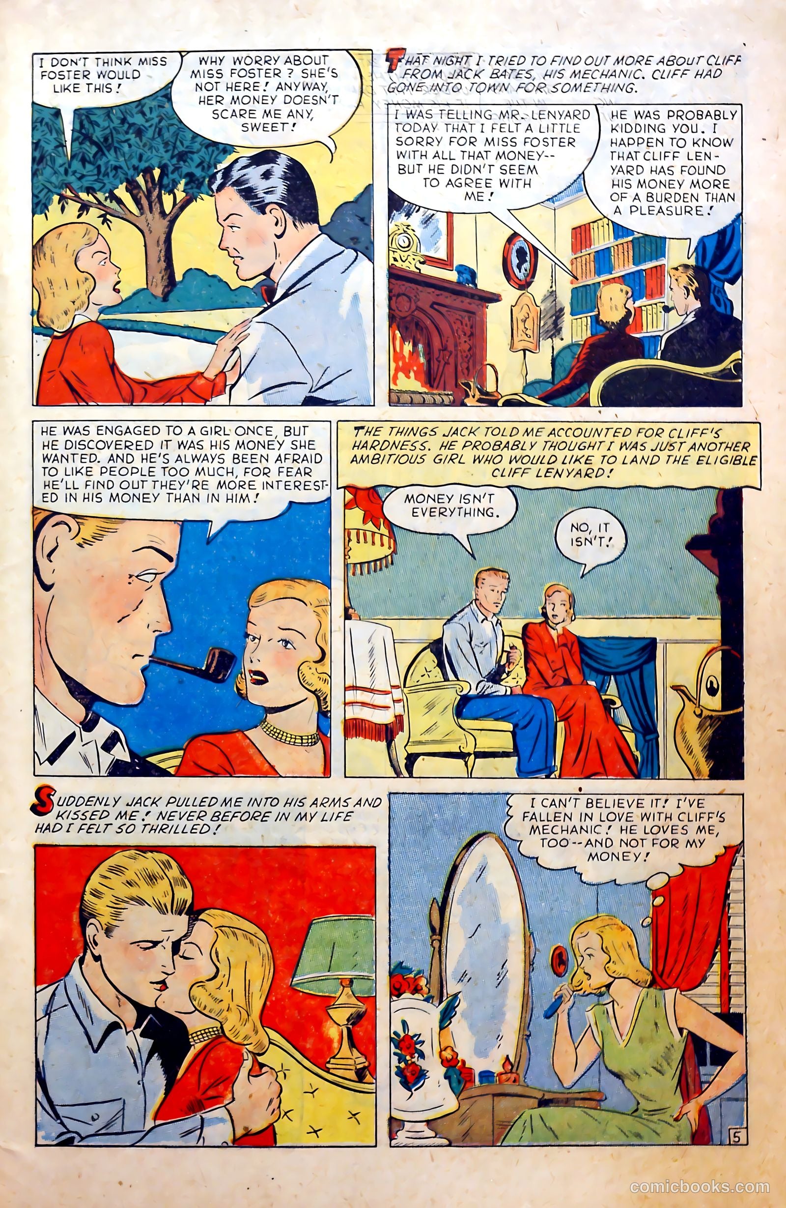 Love at First Sight #1 (1949) — page 31 of 36
