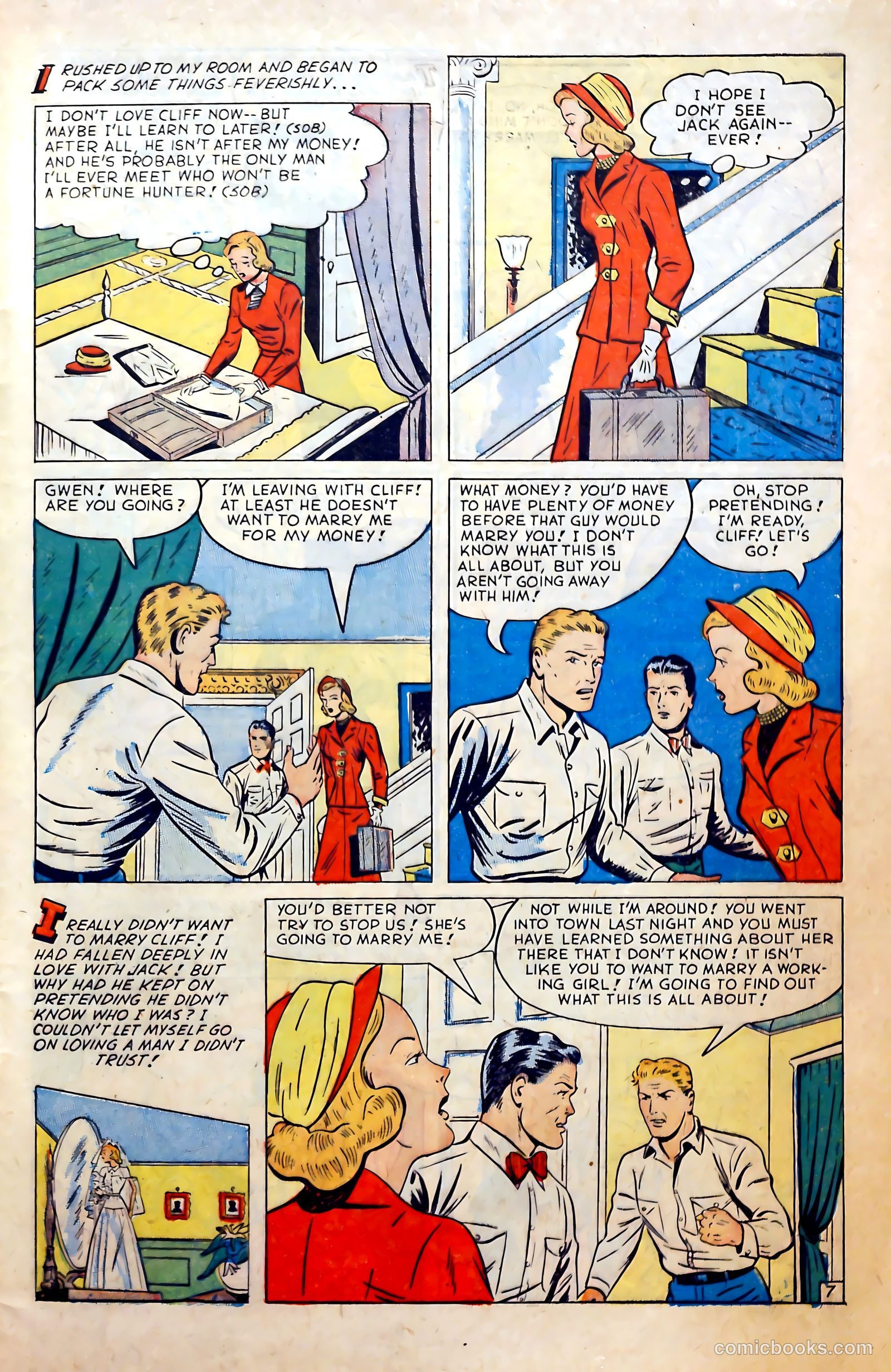 Love at First Sight #1 (1949) — page 33 of 36