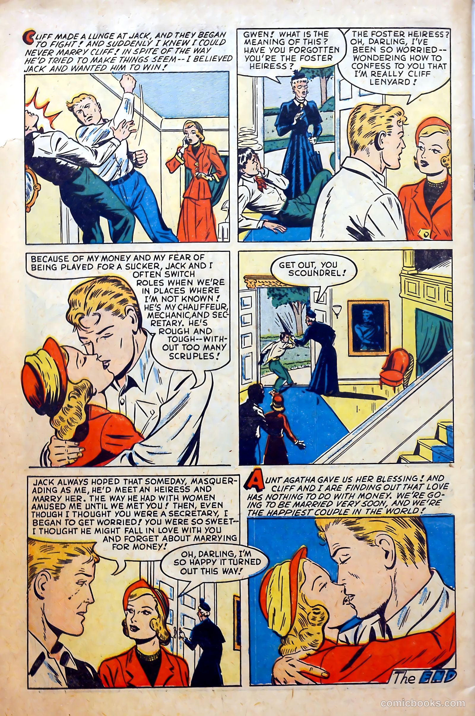 Love at First Sight #1 (1949) — page 34 of 36
