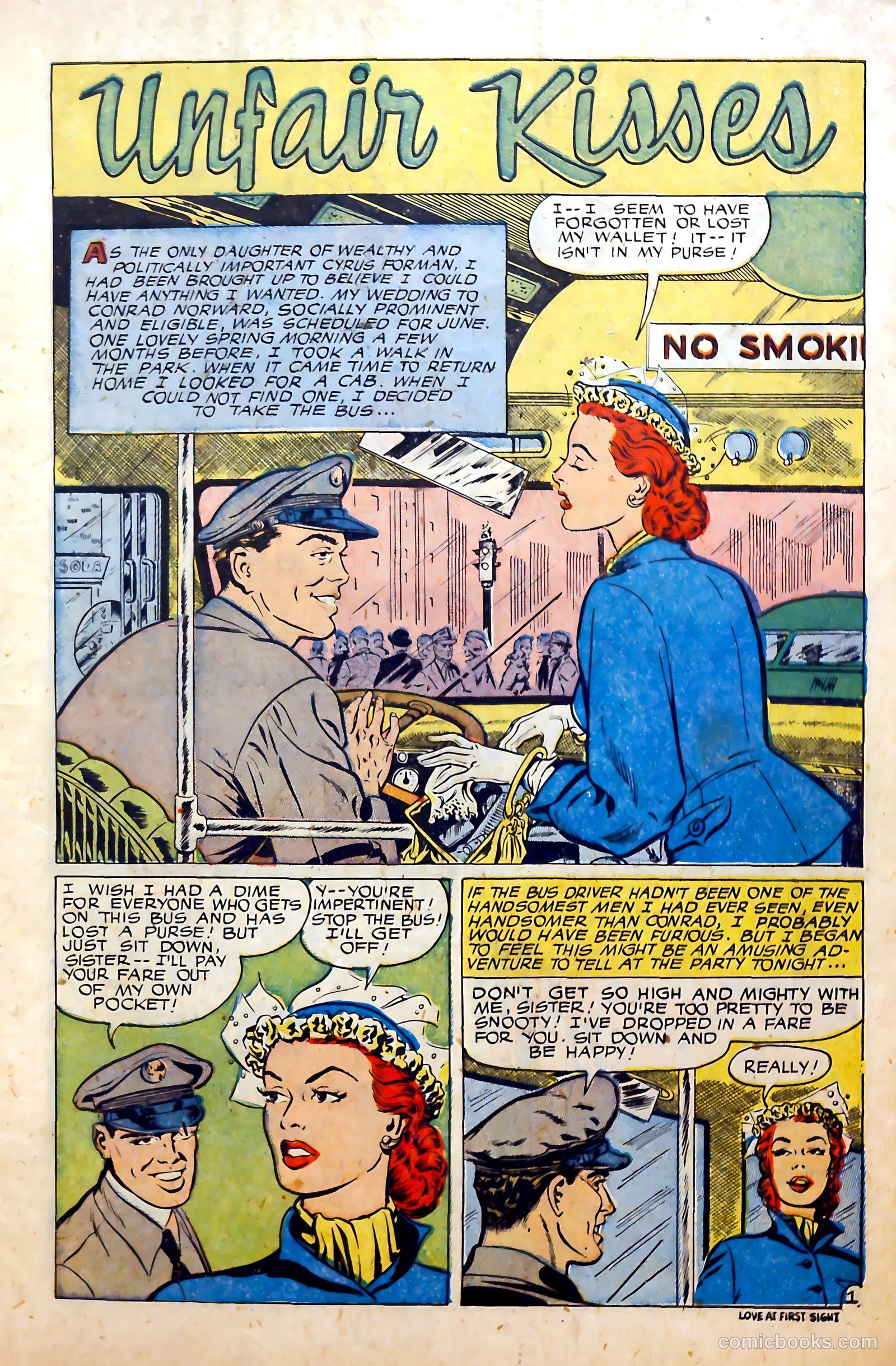 Love at First Sight #10 (1951) — page 3 of 36