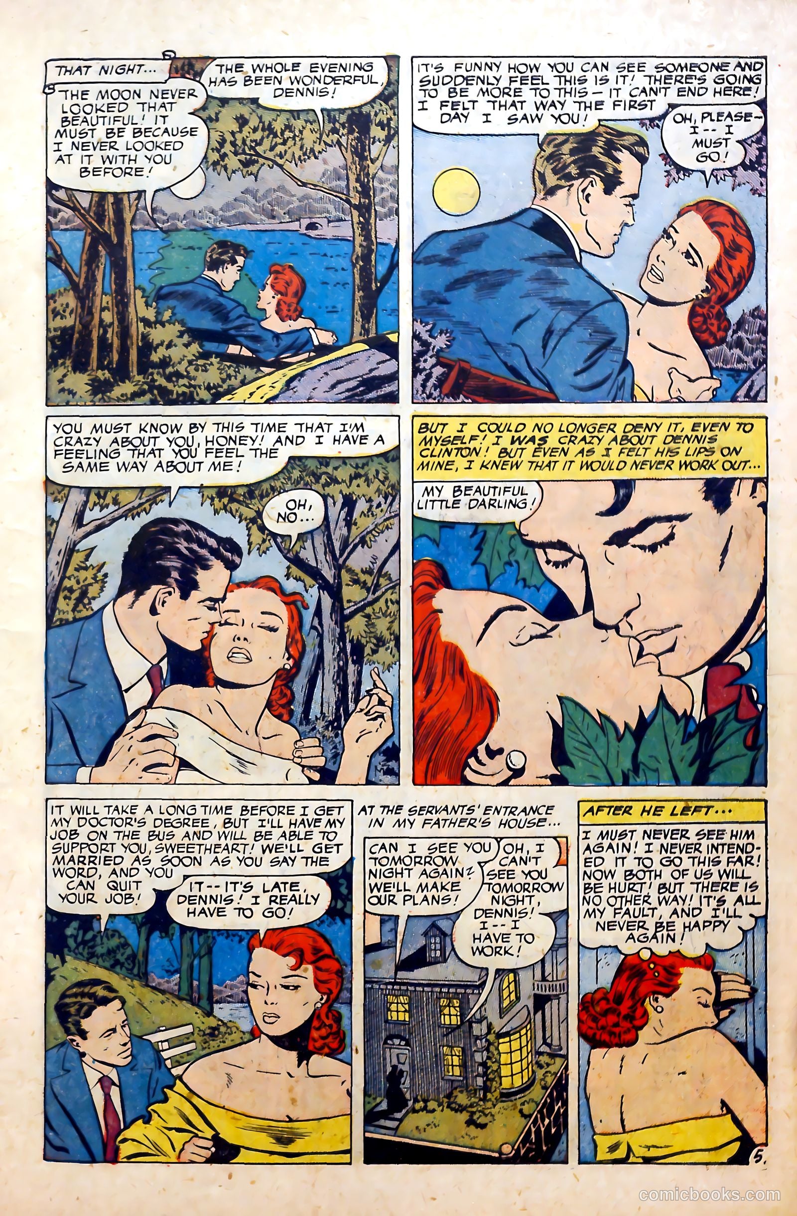 Love at First Sight #10 (1951) — page 7 of 36