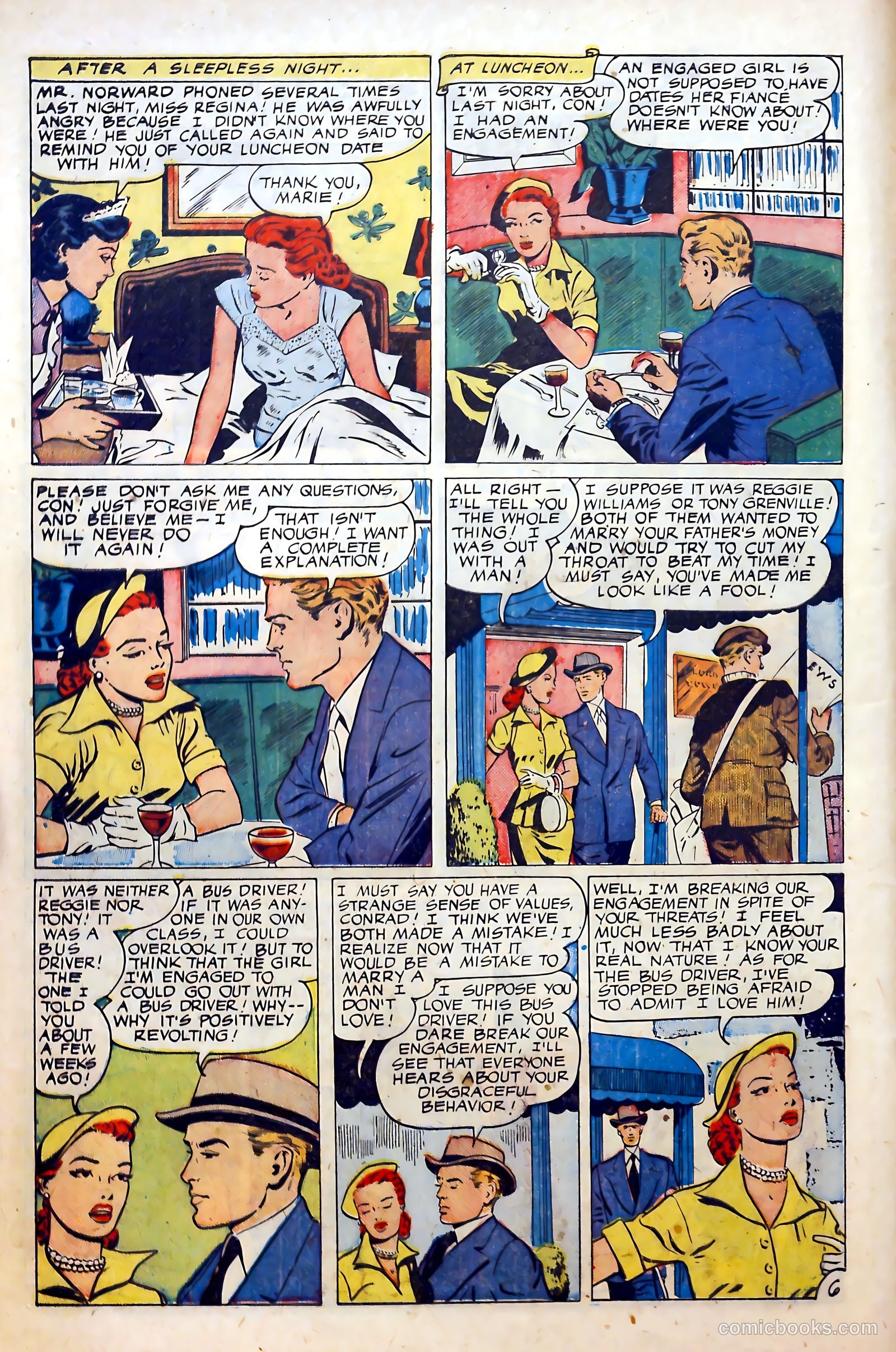 Love at First Sight #10 (1951) — page 8 of 36