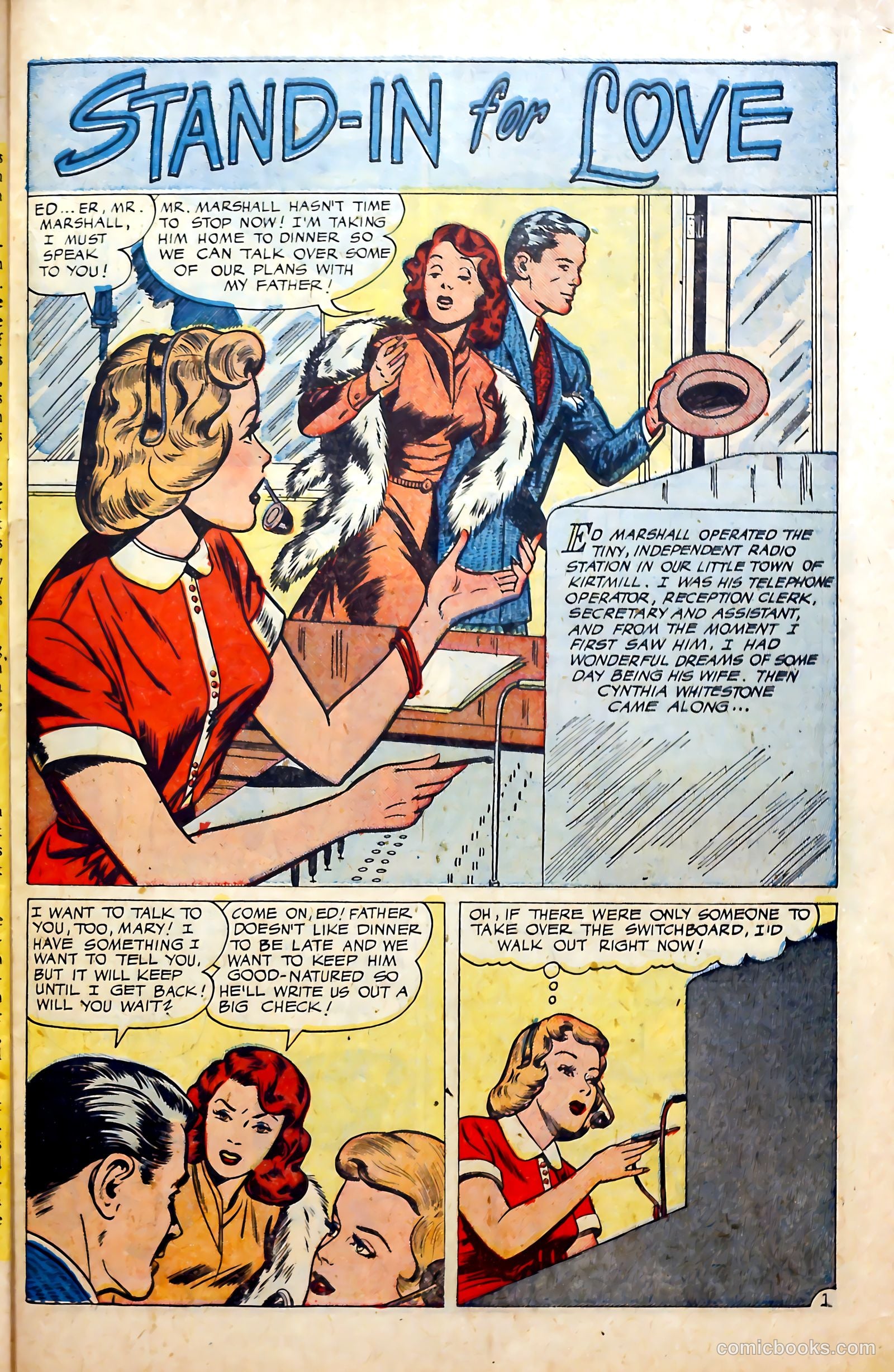 Love at First Sight #10 (1951) — page 27 of 36