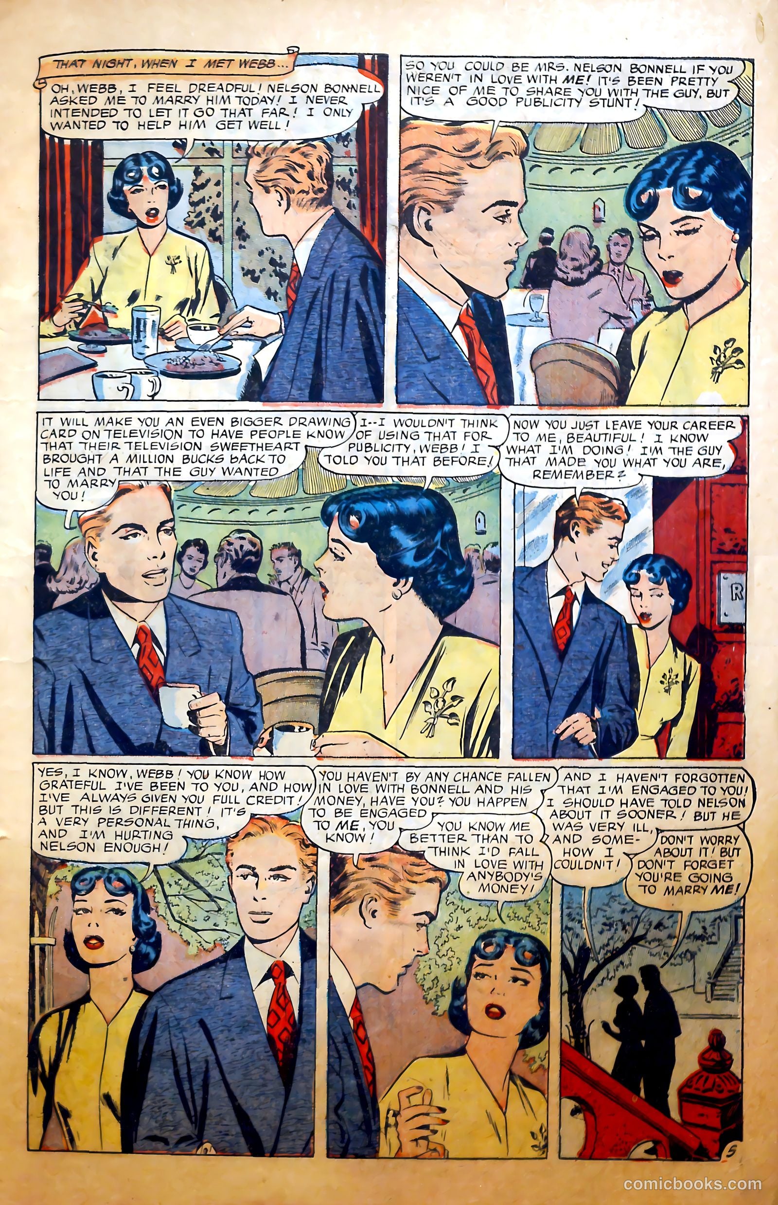 Love at First Sight #11 (1951) — page 7 of 36