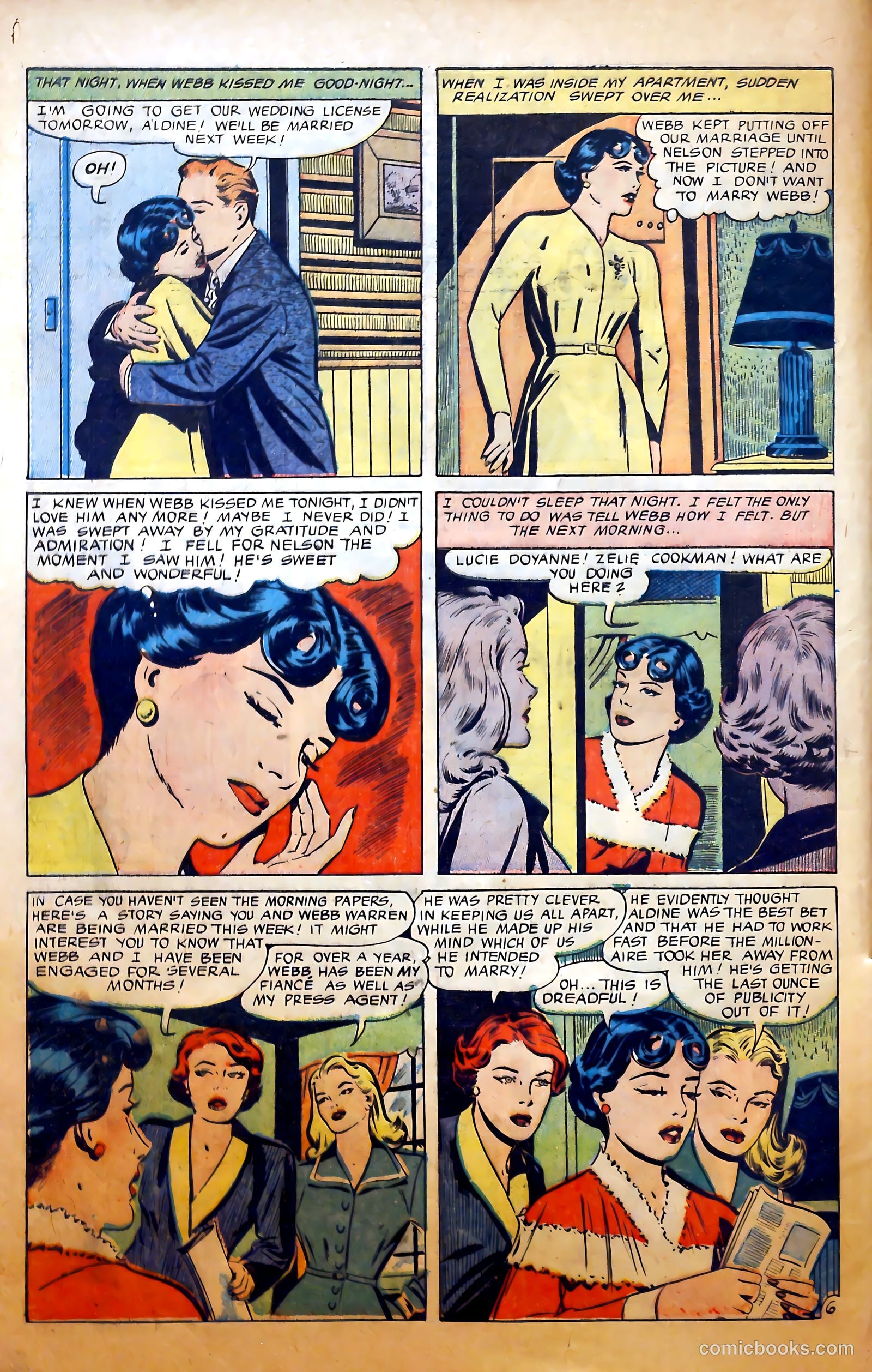Love at First Sight #11 (1951) — page 8 of 36