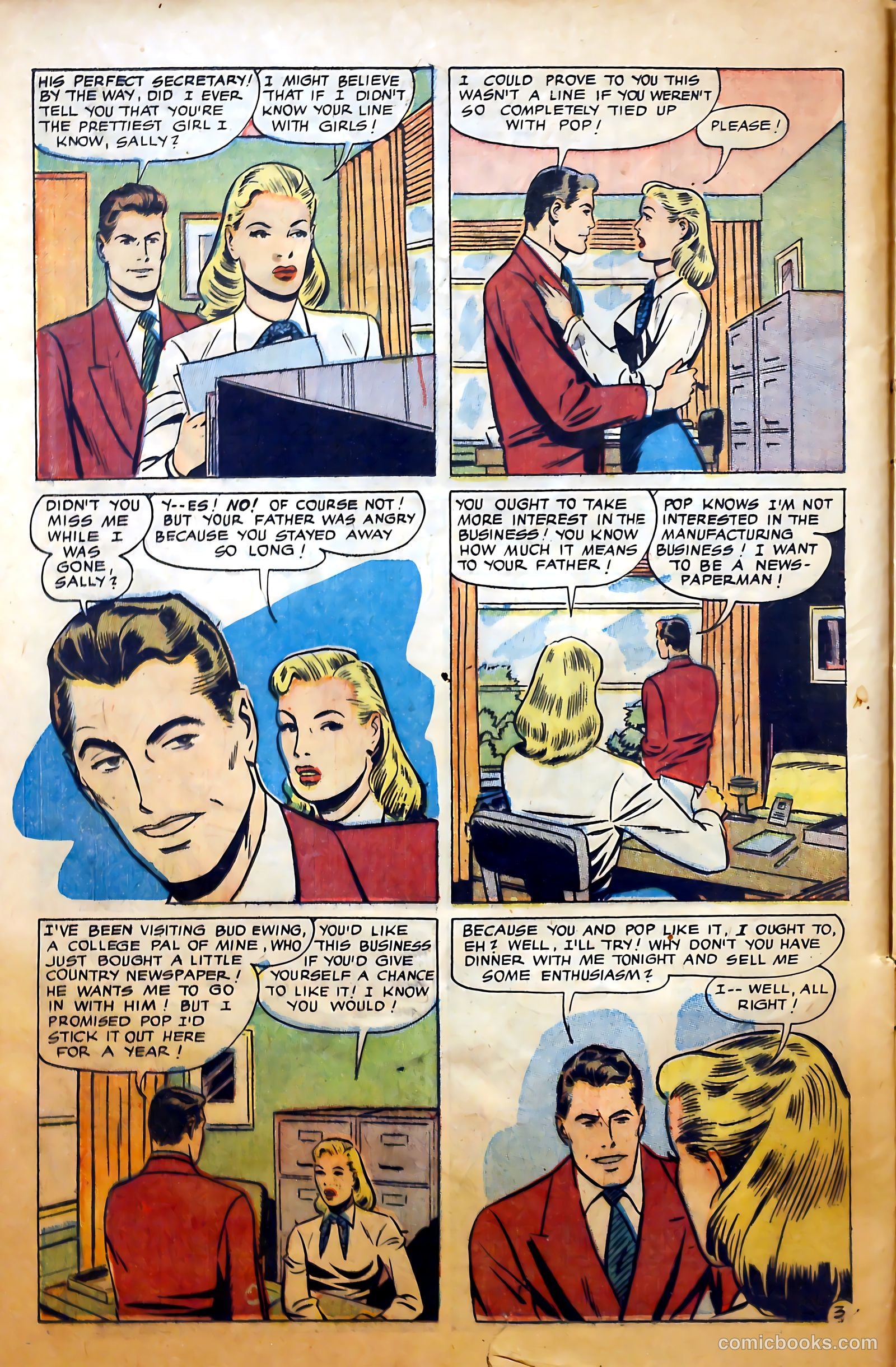 Love at First Sight #11 (1951) — page 12 of 36
