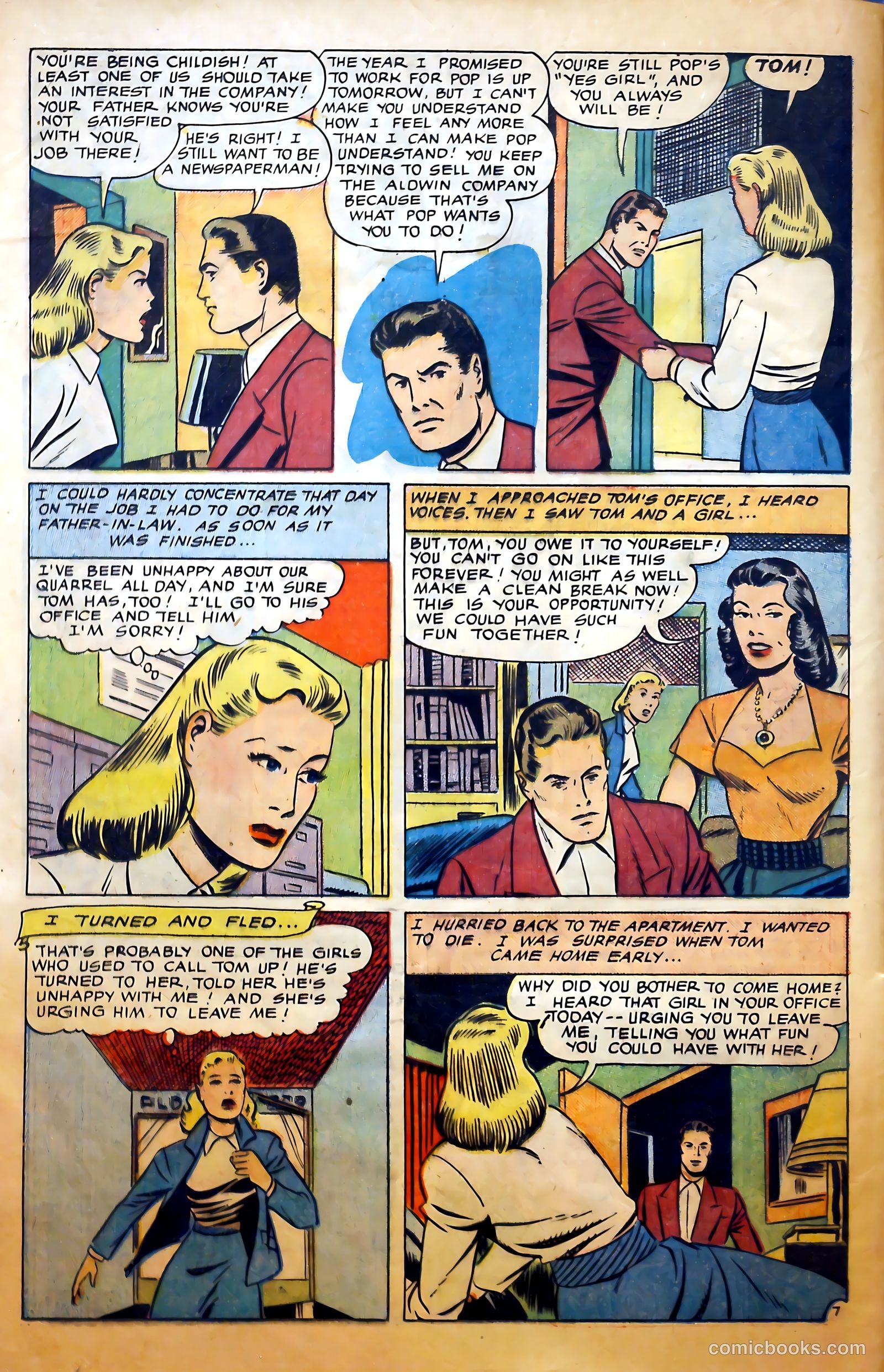 Love at First Sight #11 (1951) — page 16 of 36