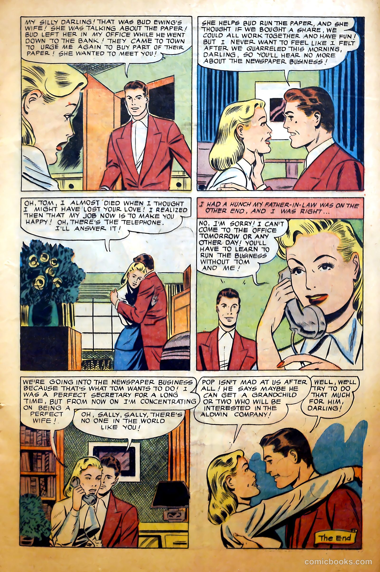 Love at First Sight #11 (1951) — page 17 of 36