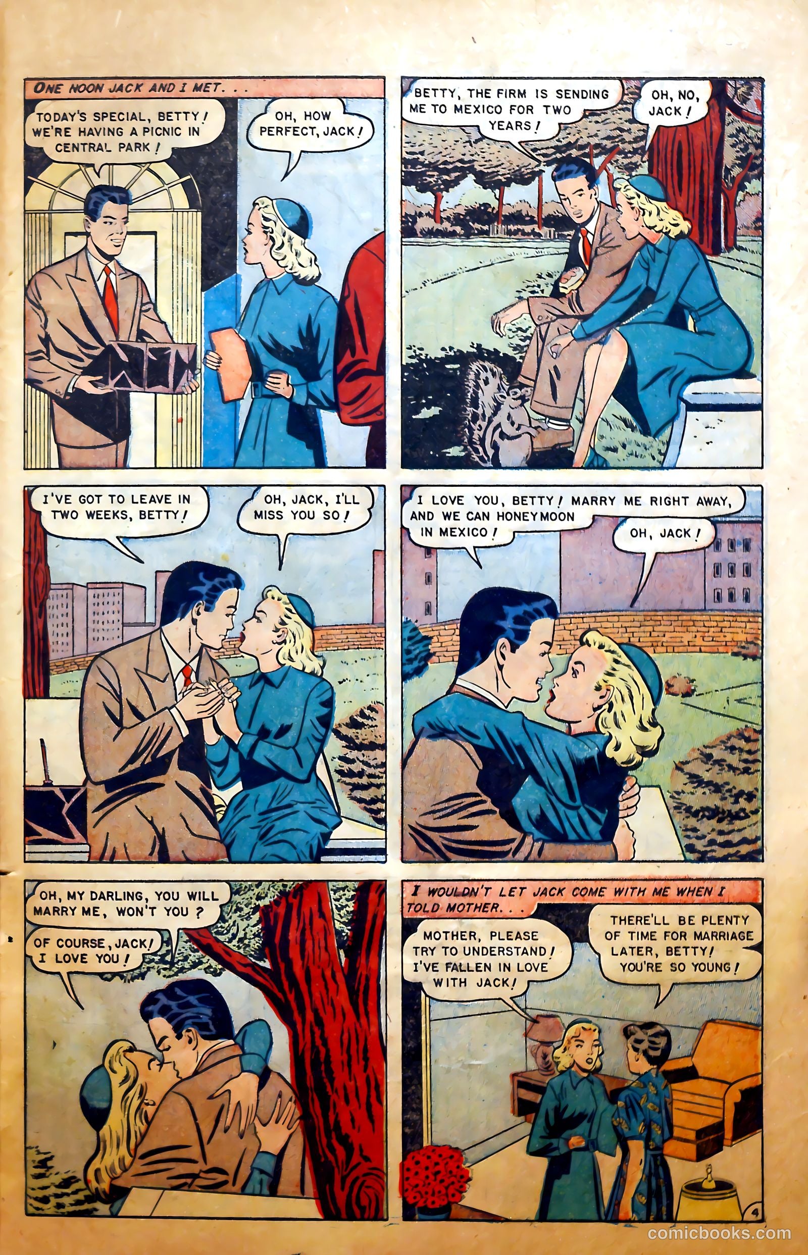 Love at First Sight #11 (1951) — page 31 of 36