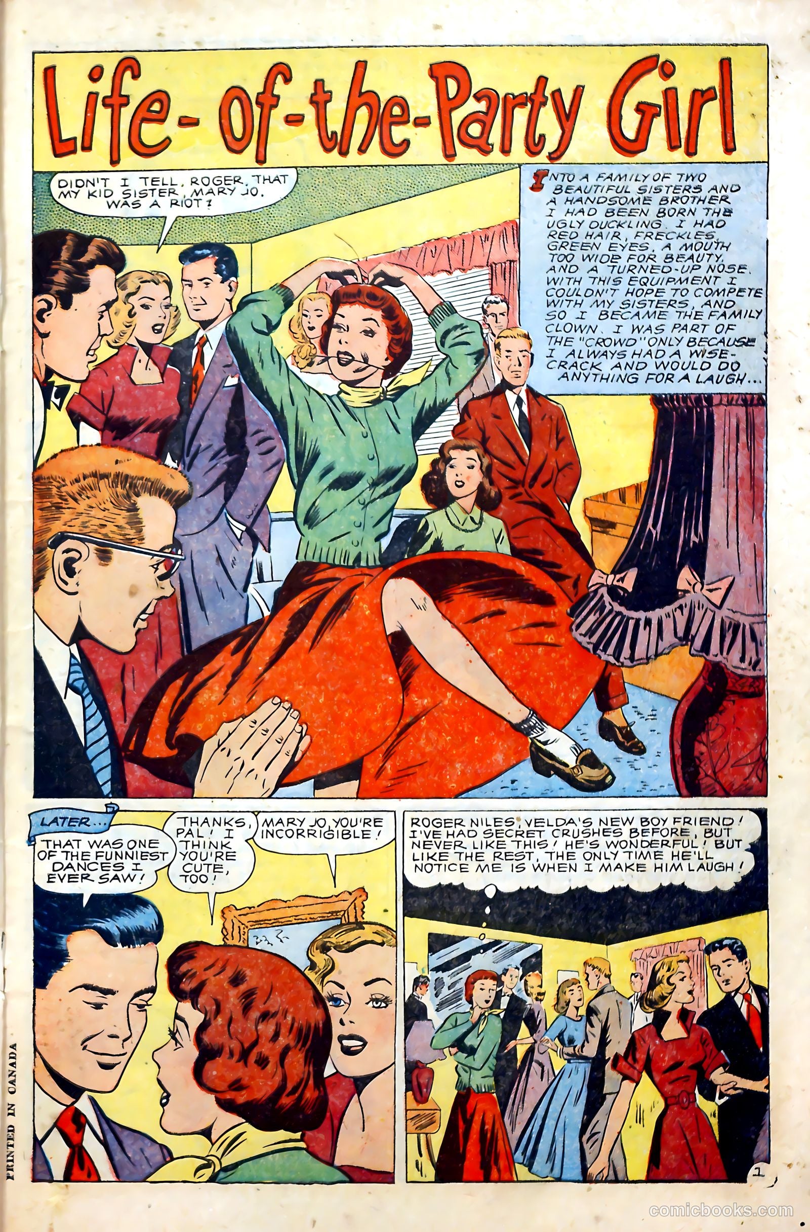 Love at First Sight #12 (1951) — page 3 of 36