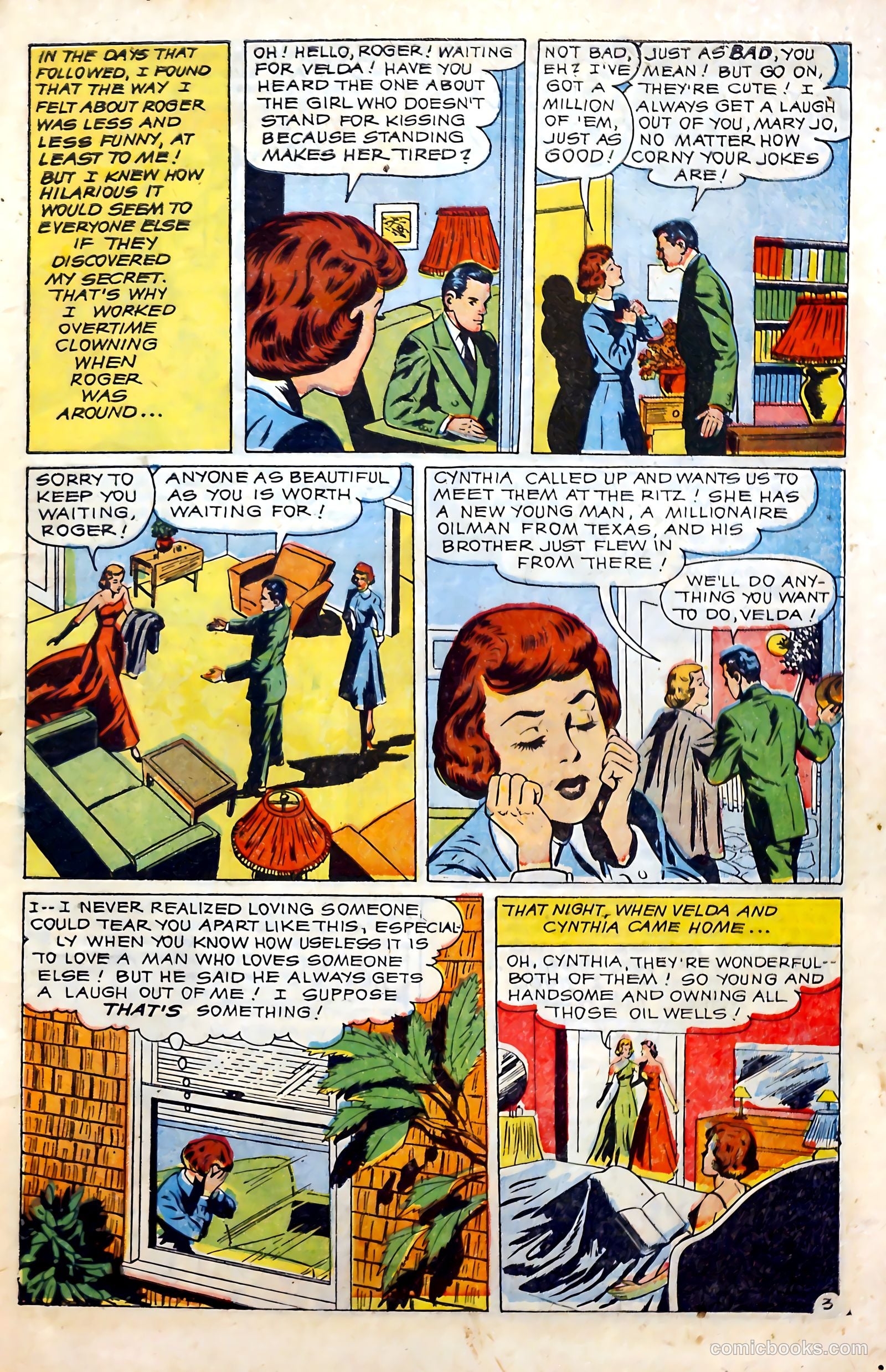 Love at First Sight #12 (1951) — page 5 of 36