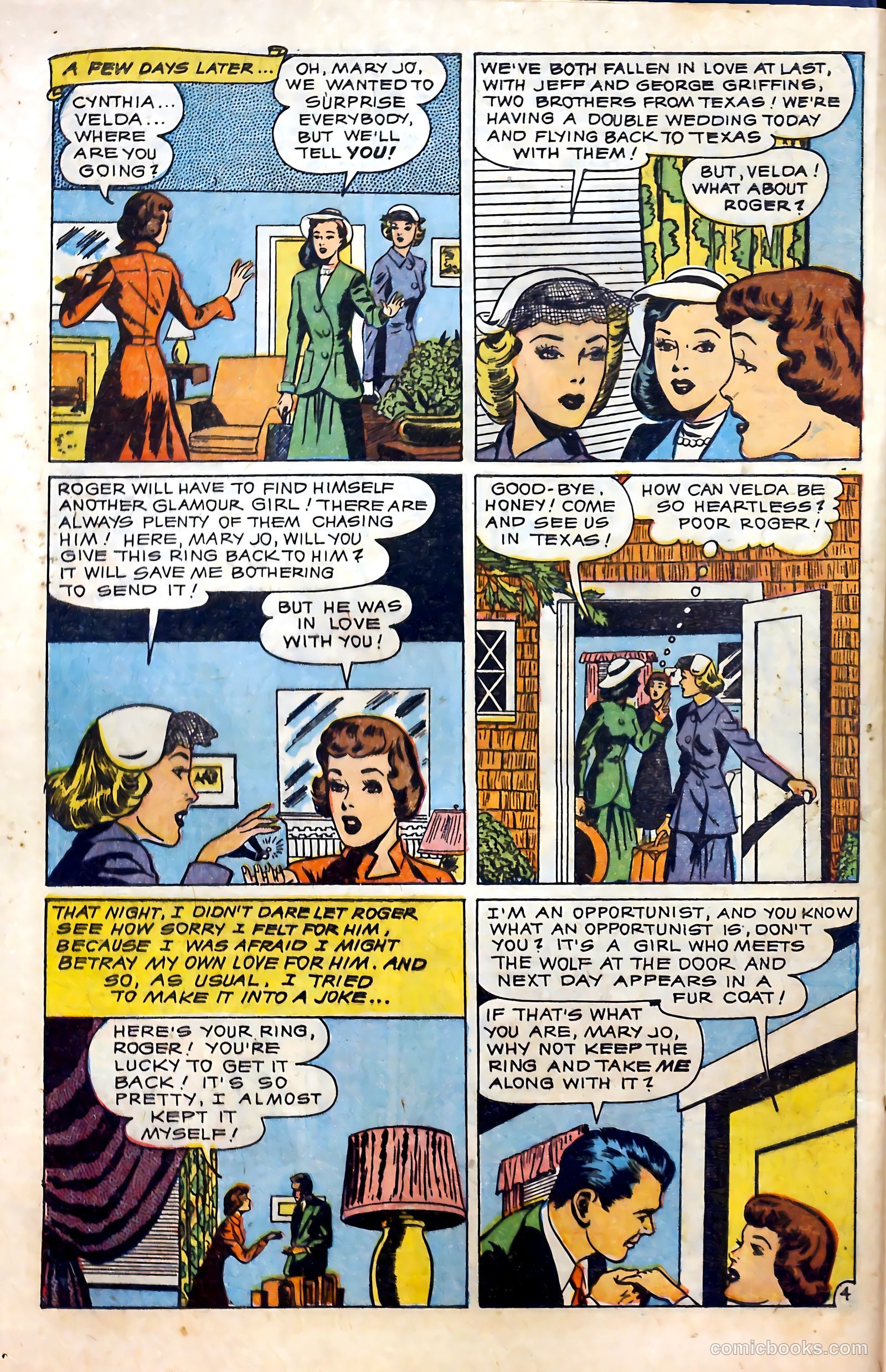 Love at First Sight #12 (1951) — page 6 of 36