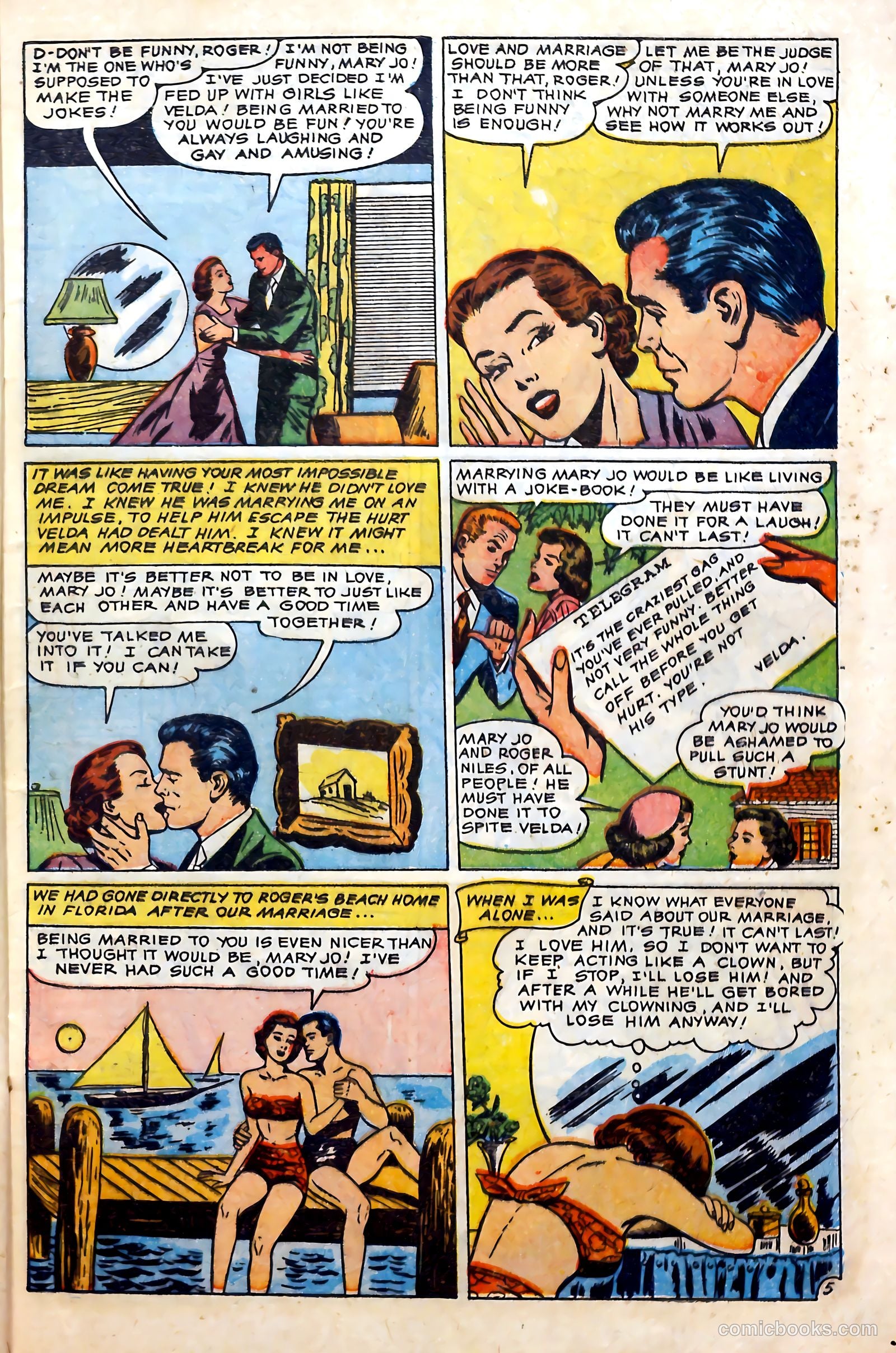 Love at First Sight #12 (1951) — page 7 of 36
