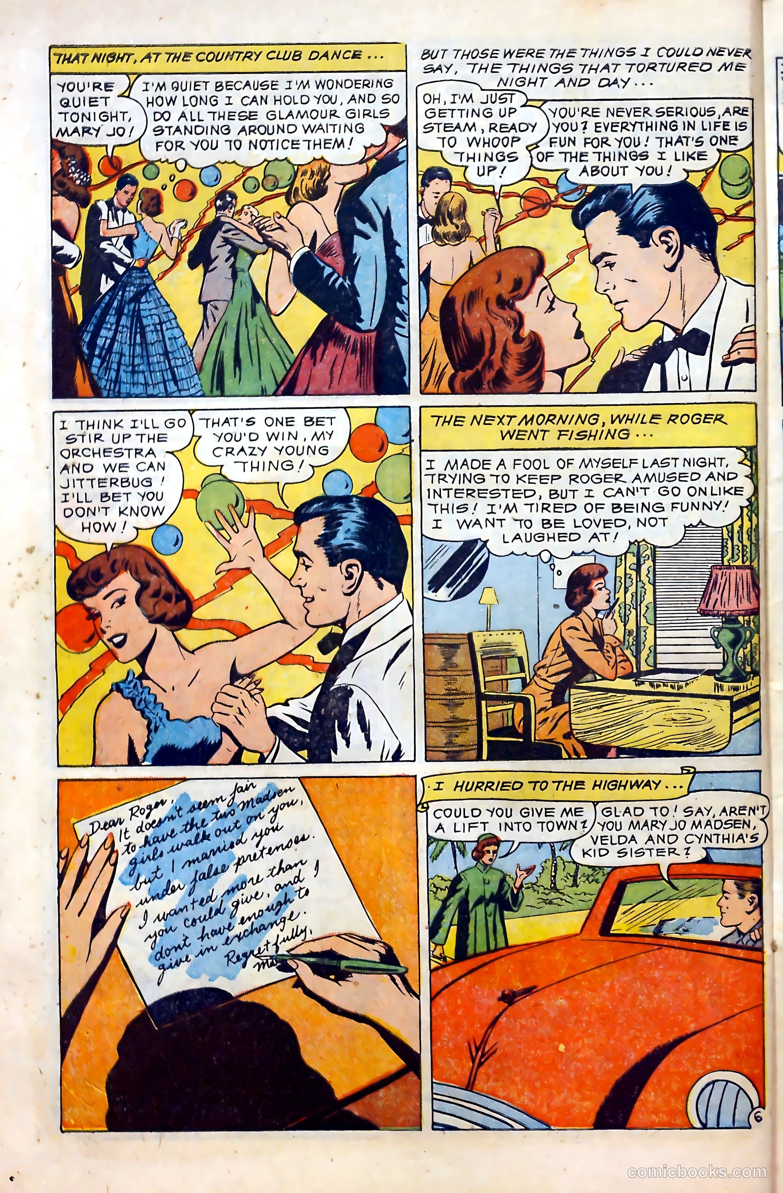 Love at First Sight #12 (1951) — page 8 of 36