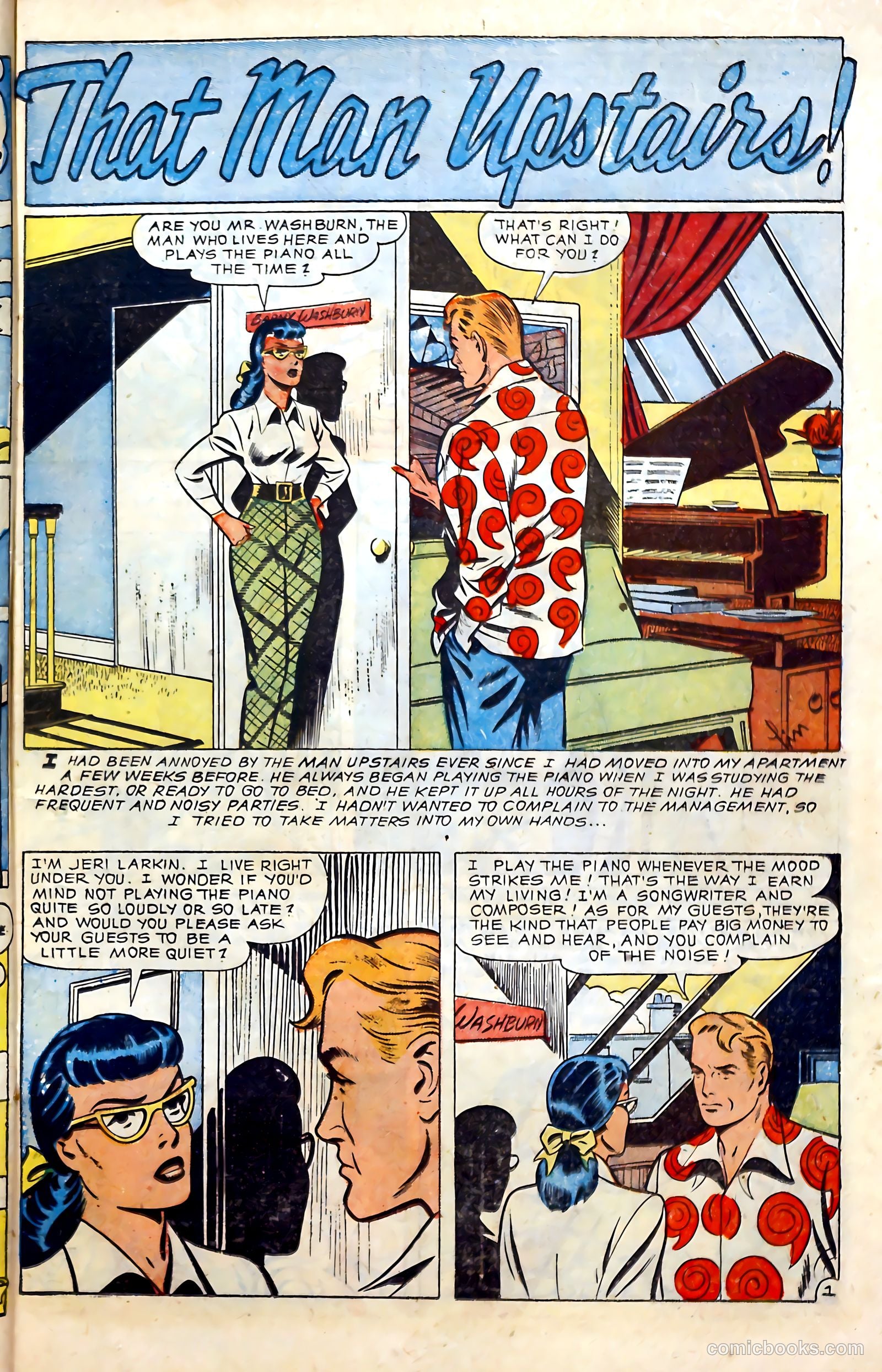 Love at First Sight #12 (1951) — page 11 of 36