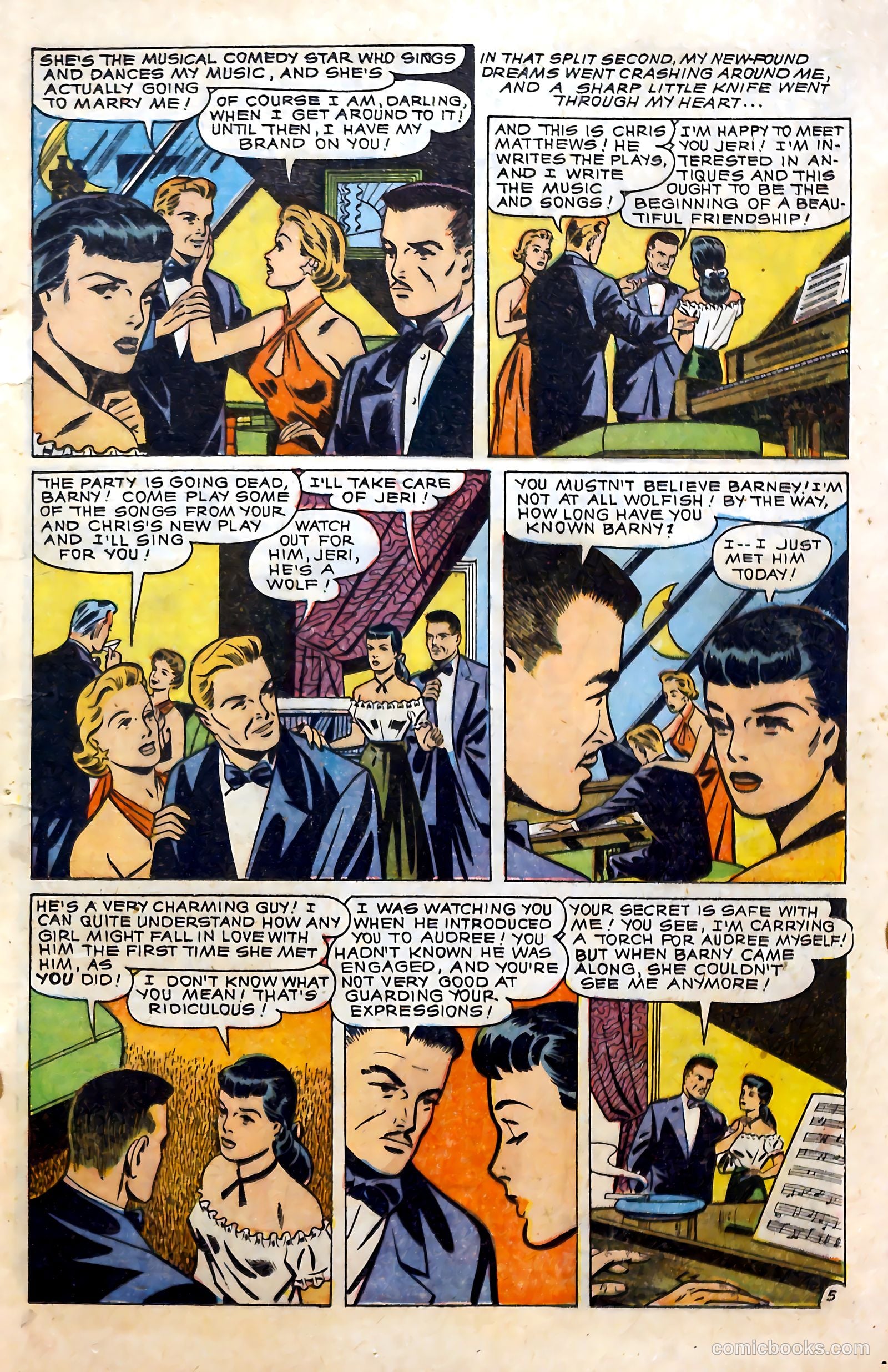Love at First Sight #12 (1951) — page 15 of 36