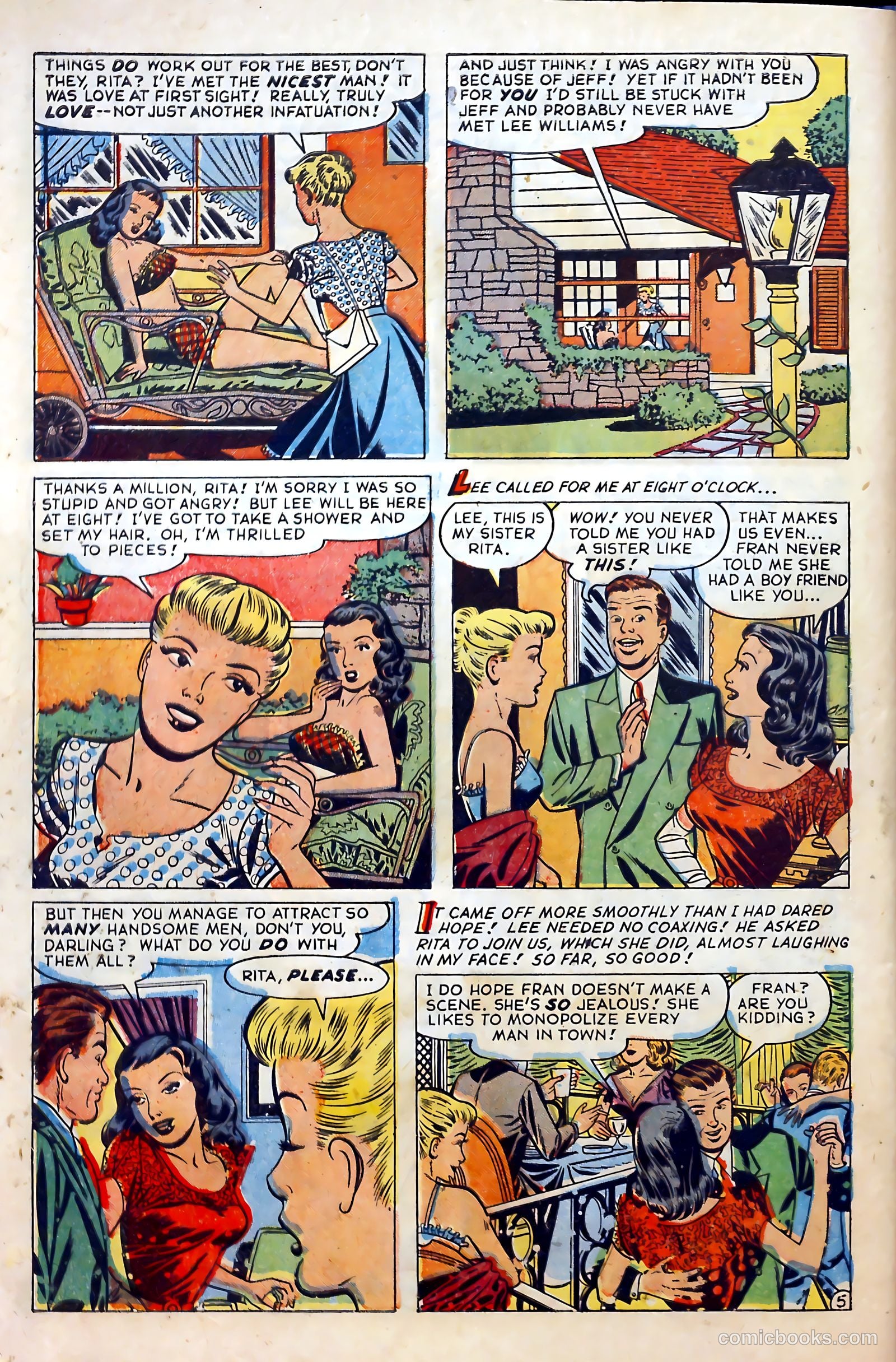 Love at First Sight #12 (1951) — page 32 of 36