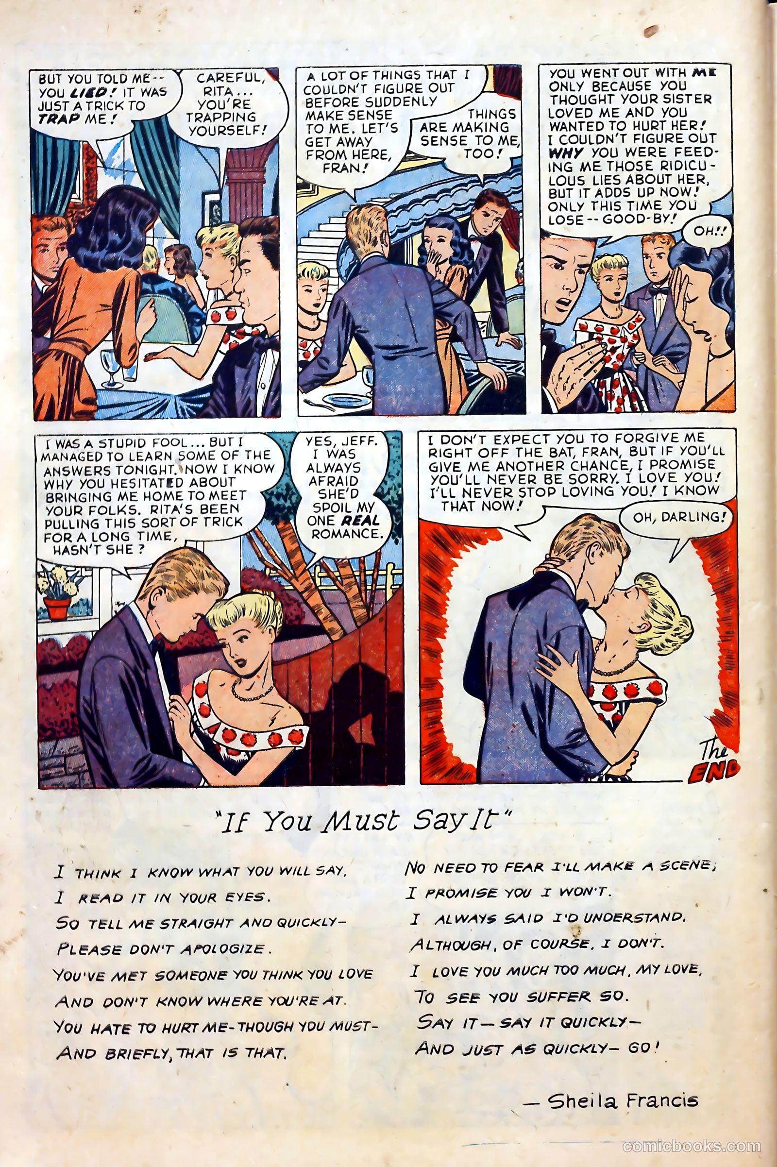 Love at First Sight #12 (1951) — page 34 of 36