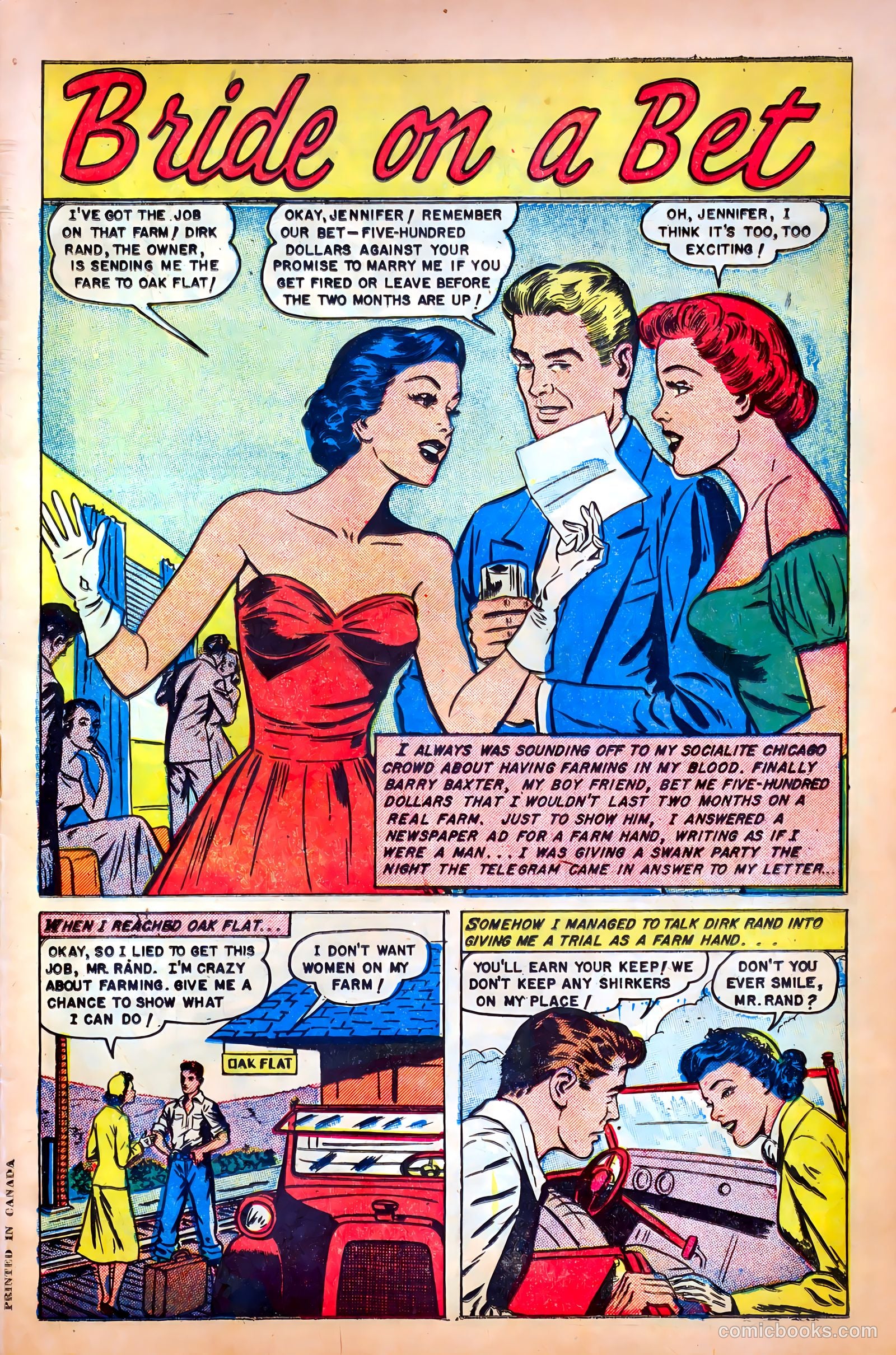 Love at First Sight #13 (1952) — page 3 of 36