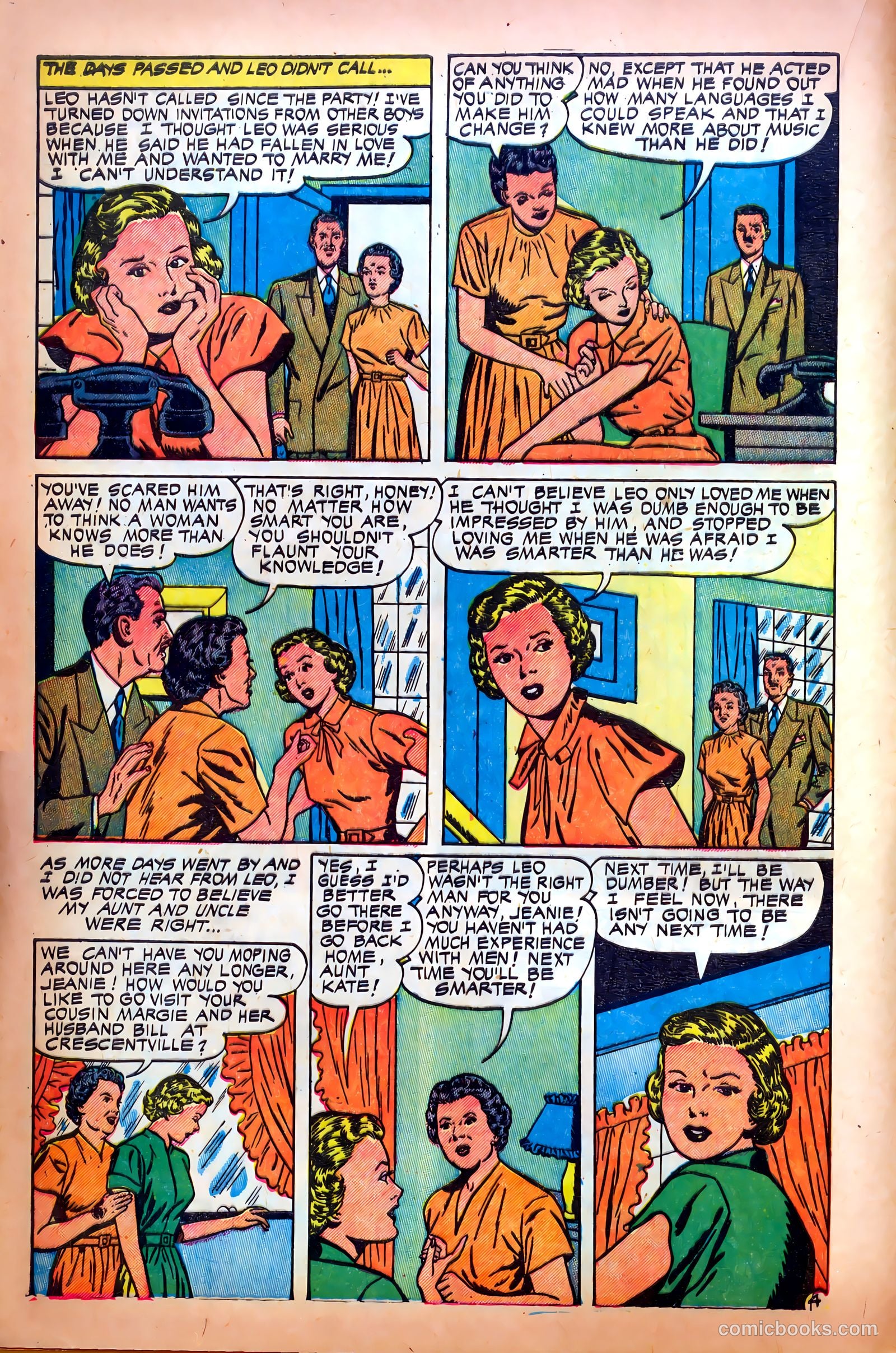 Love at First Sight #13 (1952) — page 14 of 36