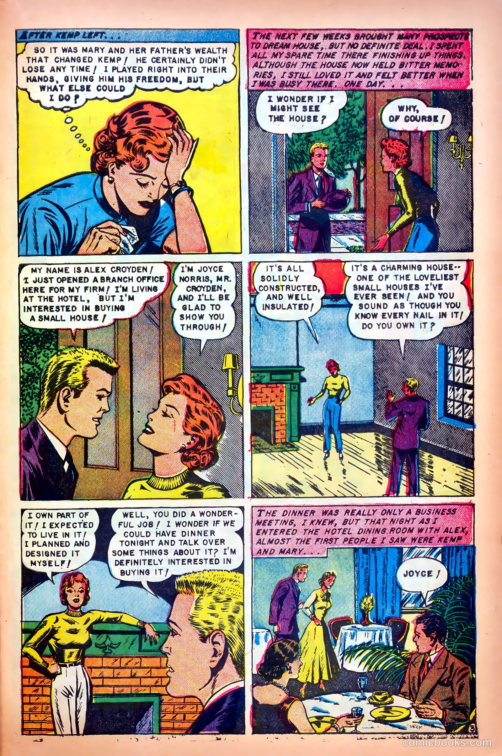 Love at First Sight #13 (1952) — page 21 of 36