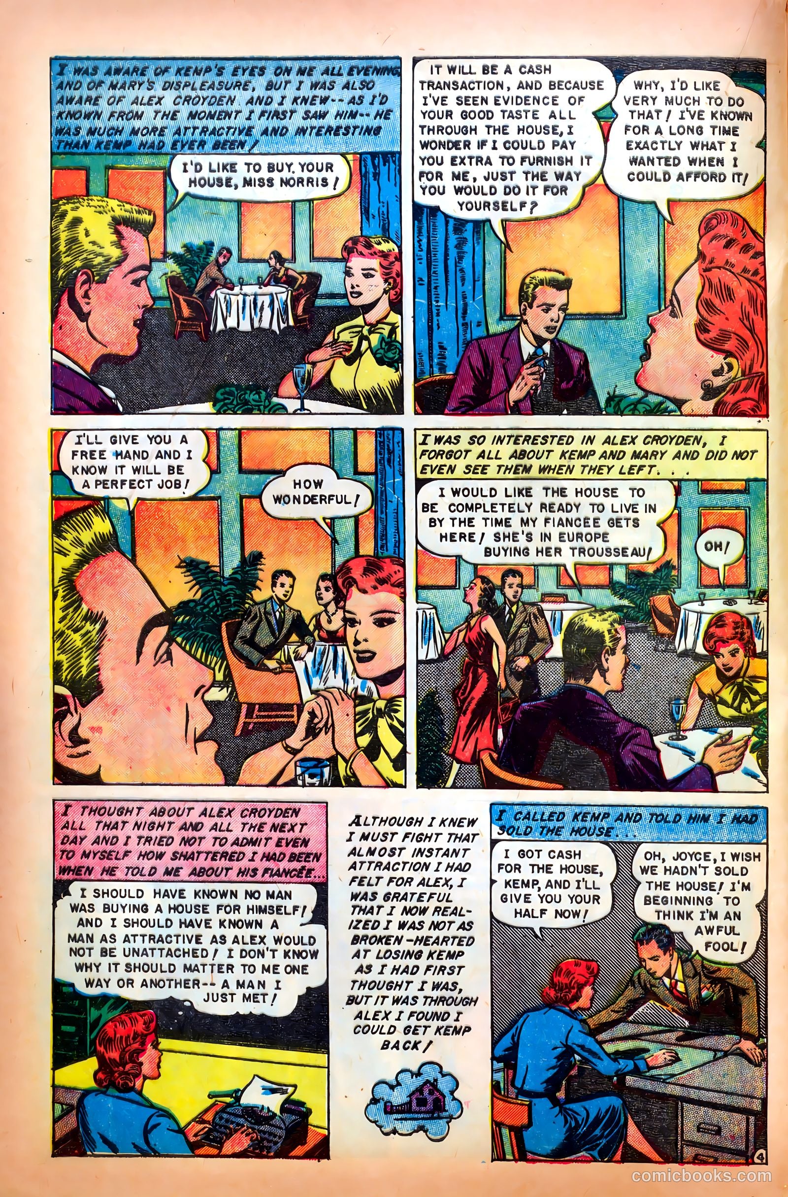 Love at First Sight #13 (1952) — page 22 of 36