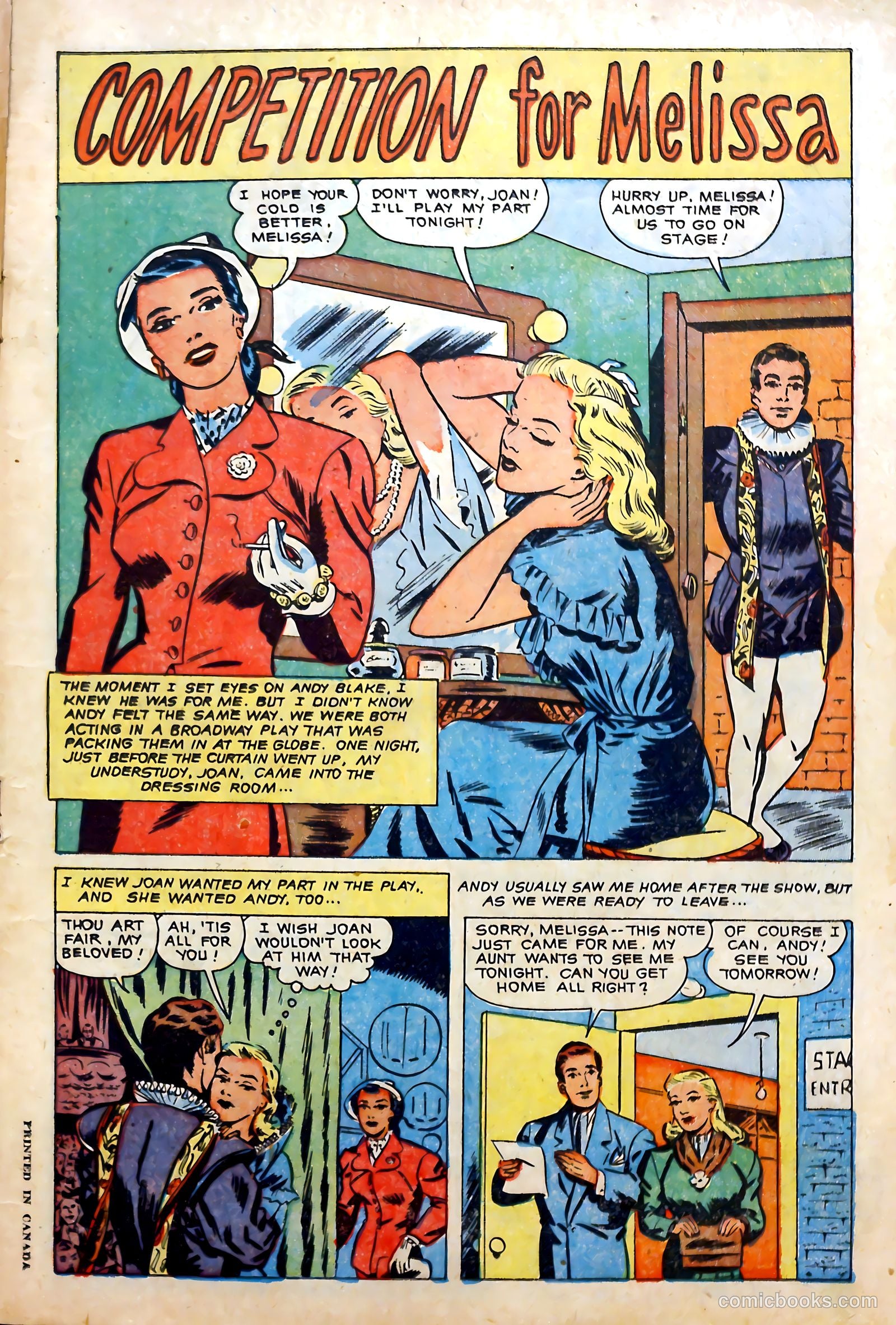 Love at First Sight #14 (1952) — page 3 of 36