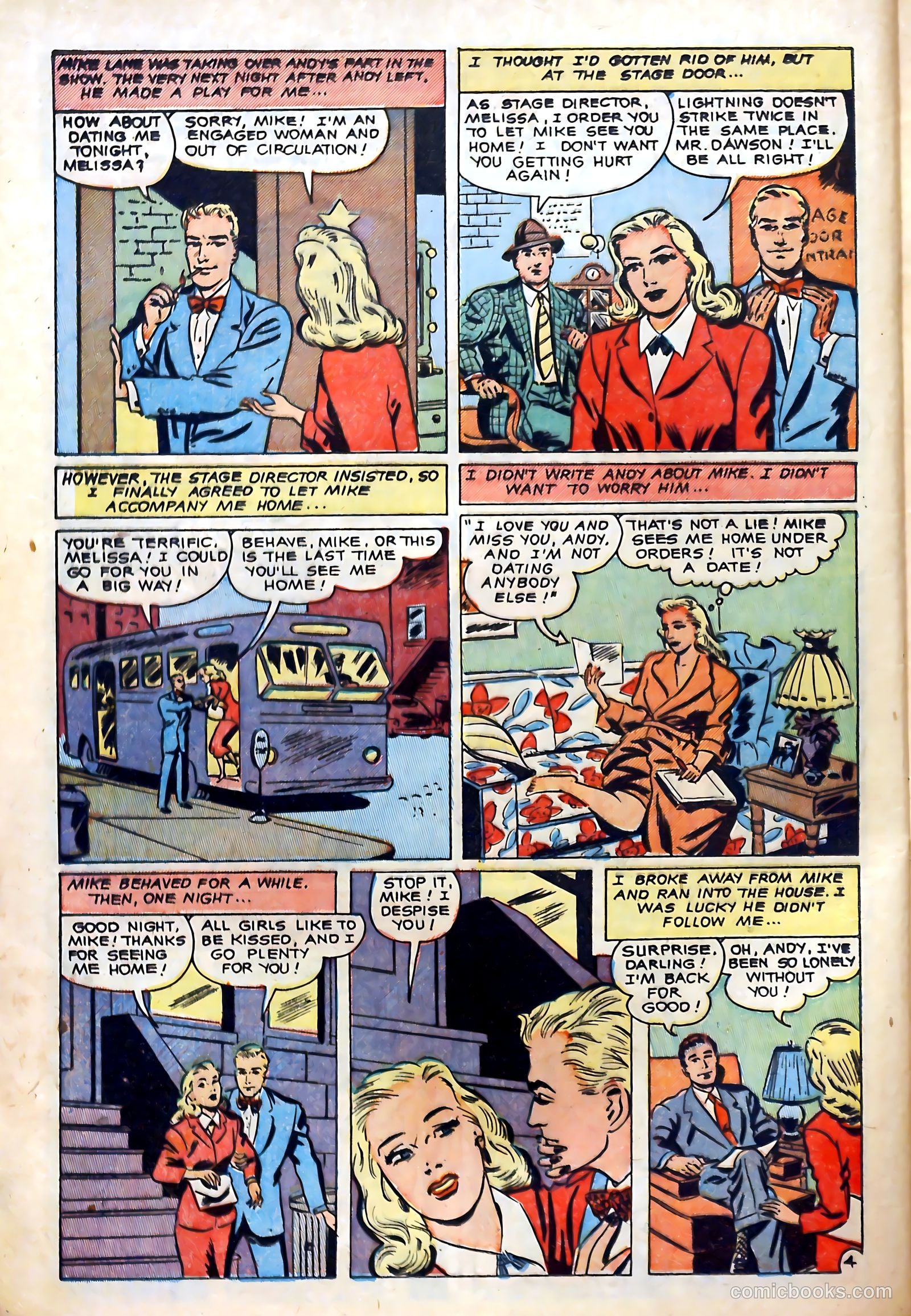 Love at First Sight #14 (1952) — page 6 of 36