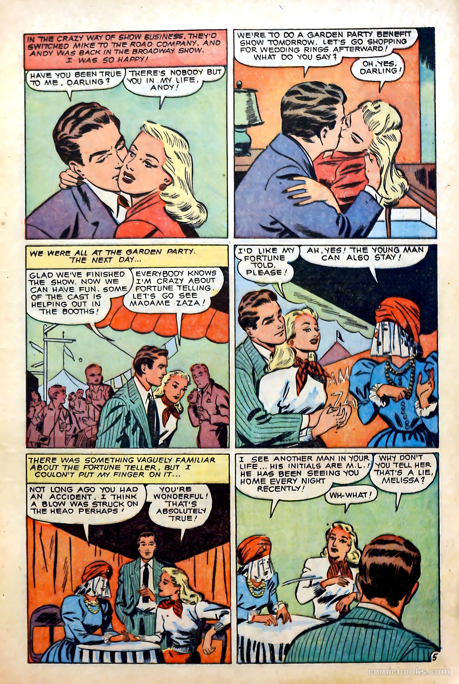 Love at First Sight #14 (1952) — page 7 of 36