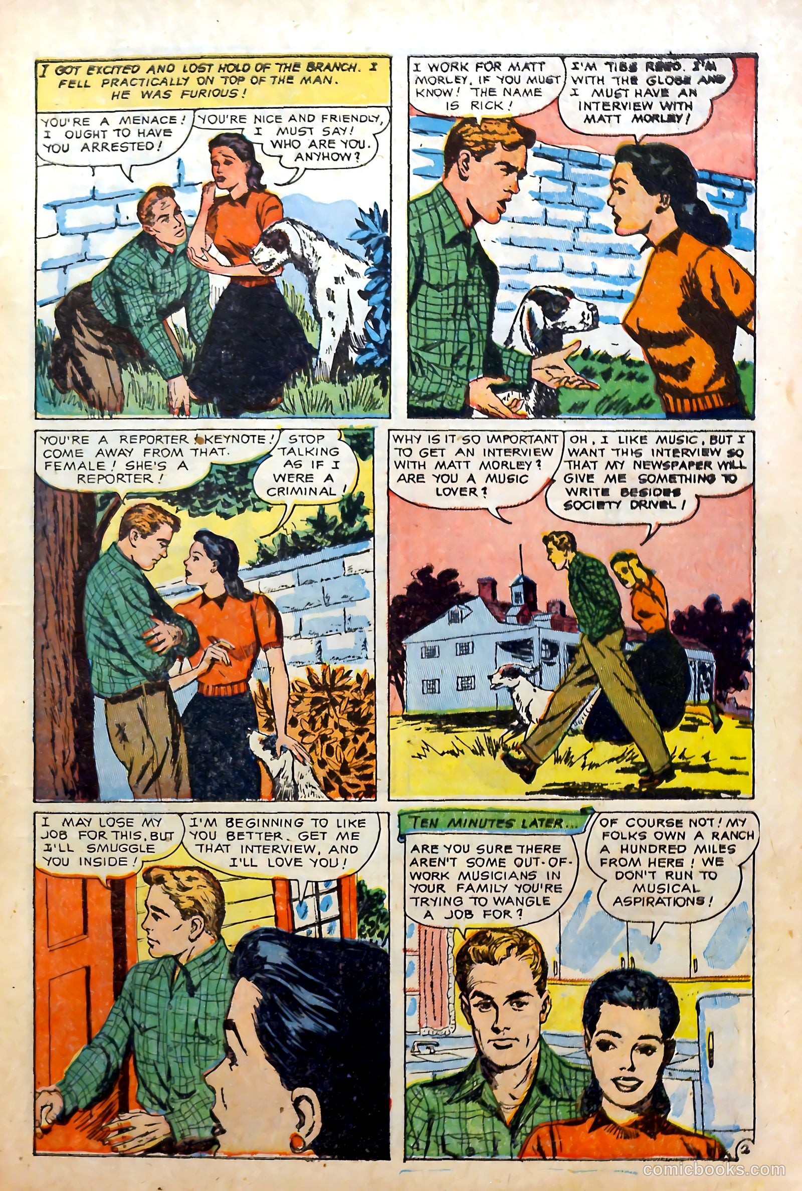 Love at First Sight #14 (1952) — page 11 of 36
