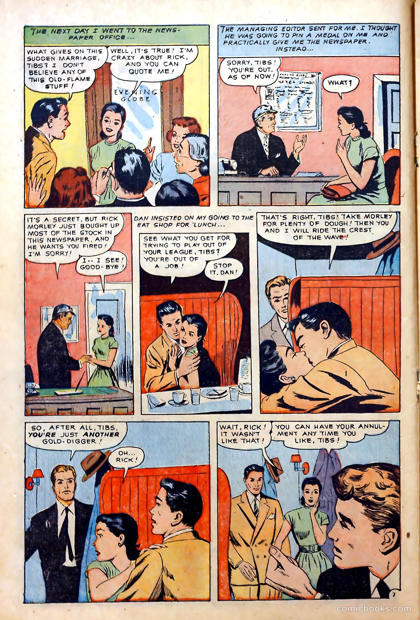 Love at First Sight #14 (1952) — page 16 of 36
