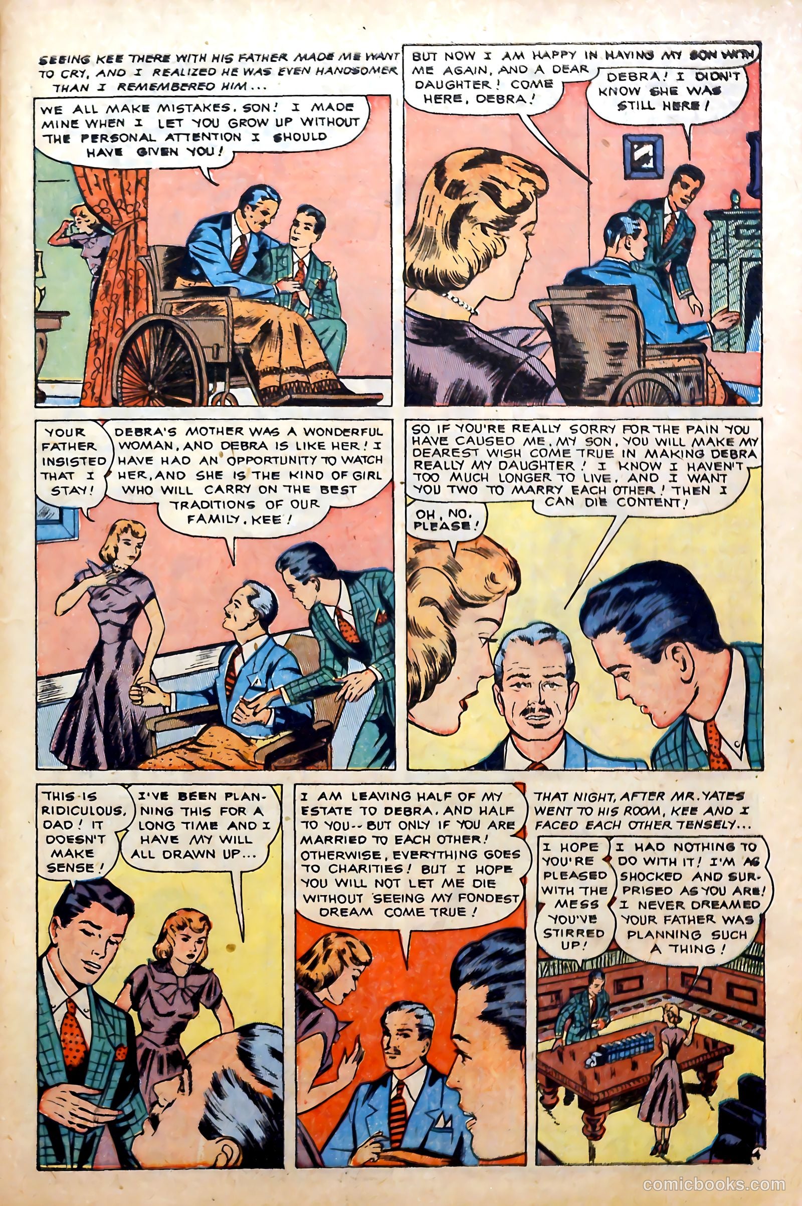 Love at First Sight #14 (1952) — page 21 of 36