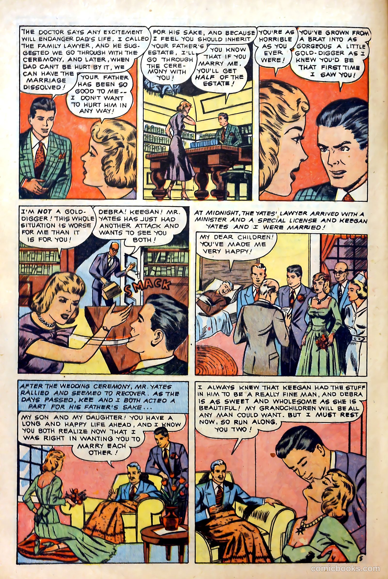 Love at First Sight #14 (1952) — page 22 of 36