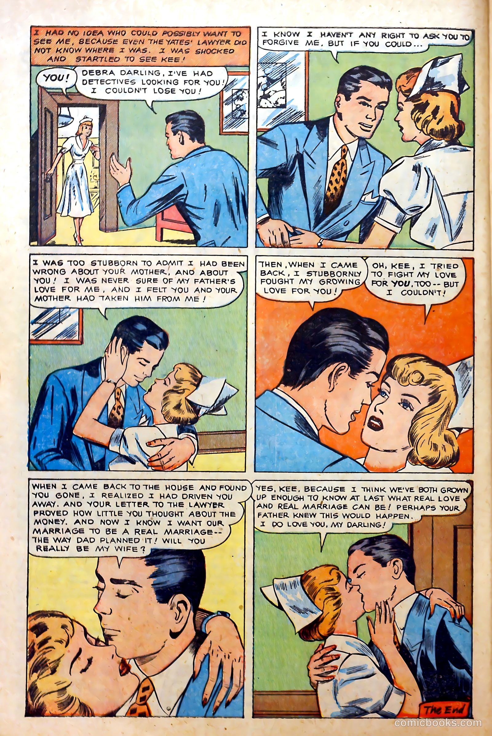 Love at First Sight #14 (1952) — page 24 of 36