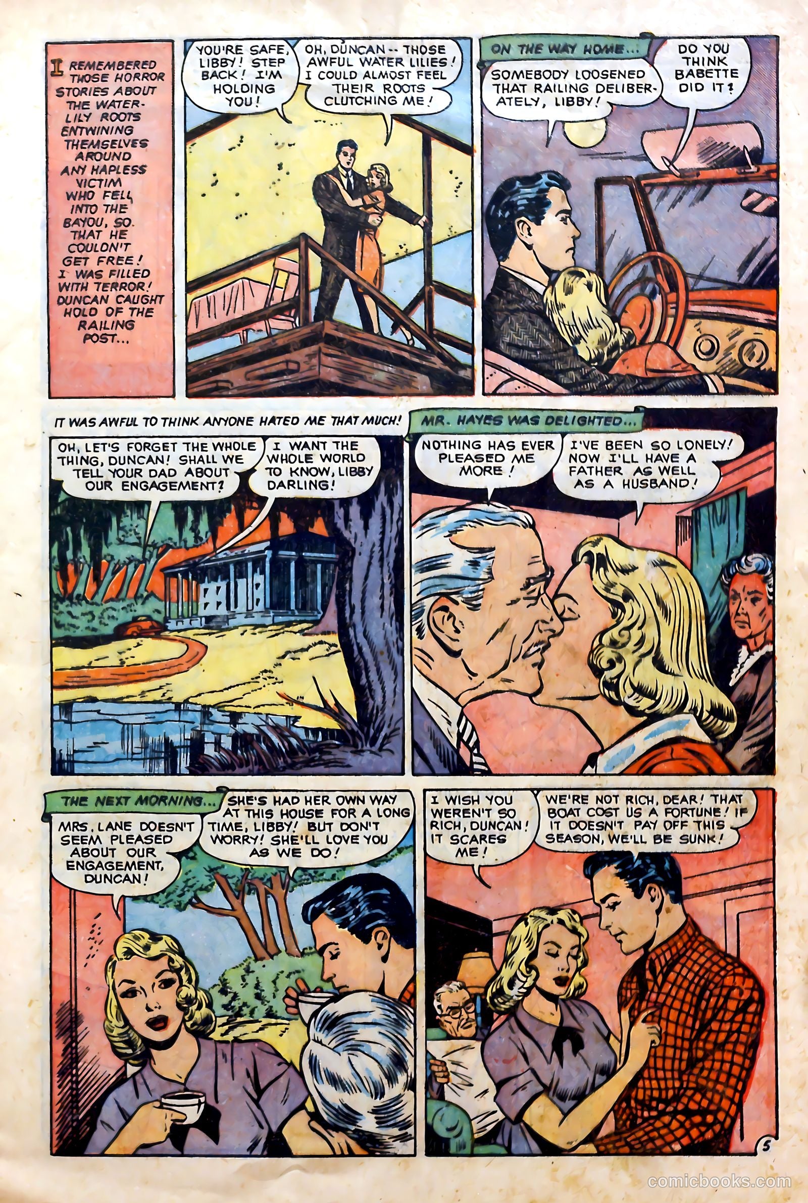 Love at First Sight #15 (1952) — page 7 of 36