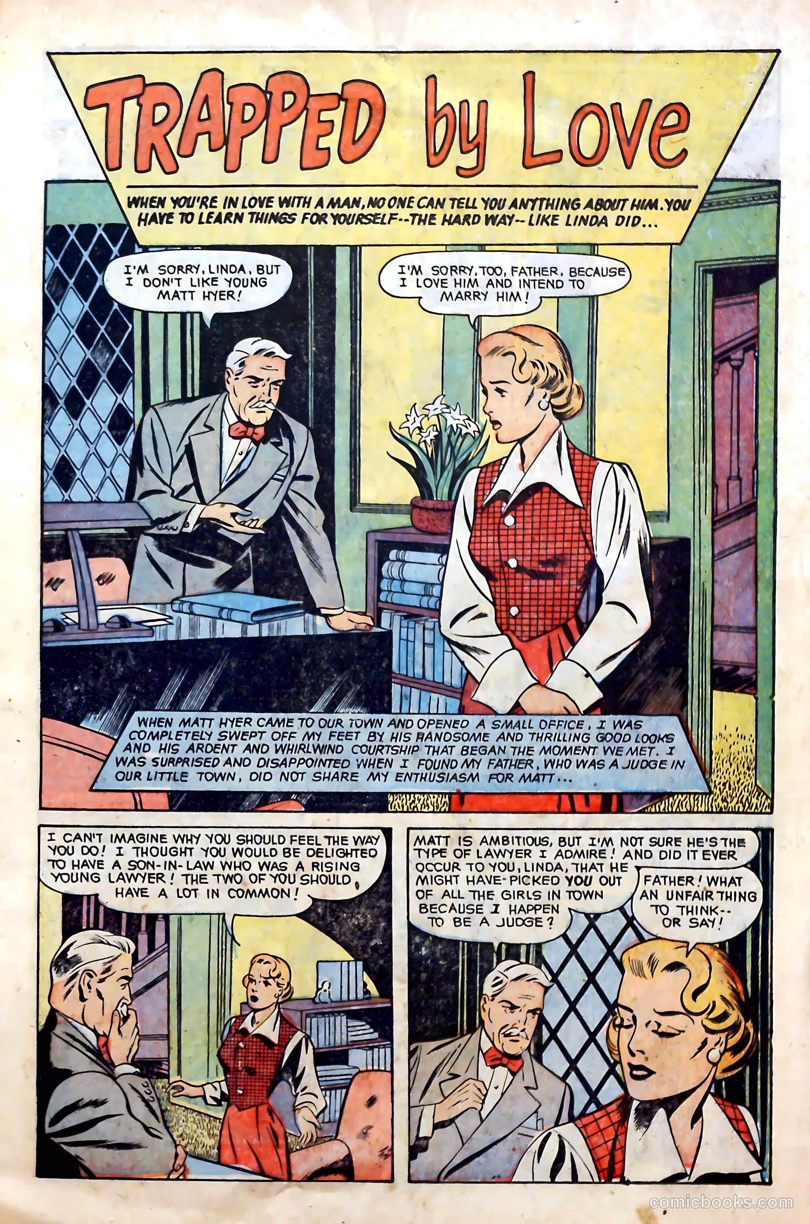 Love at First Sight #15 (1952) — page 11 of 36