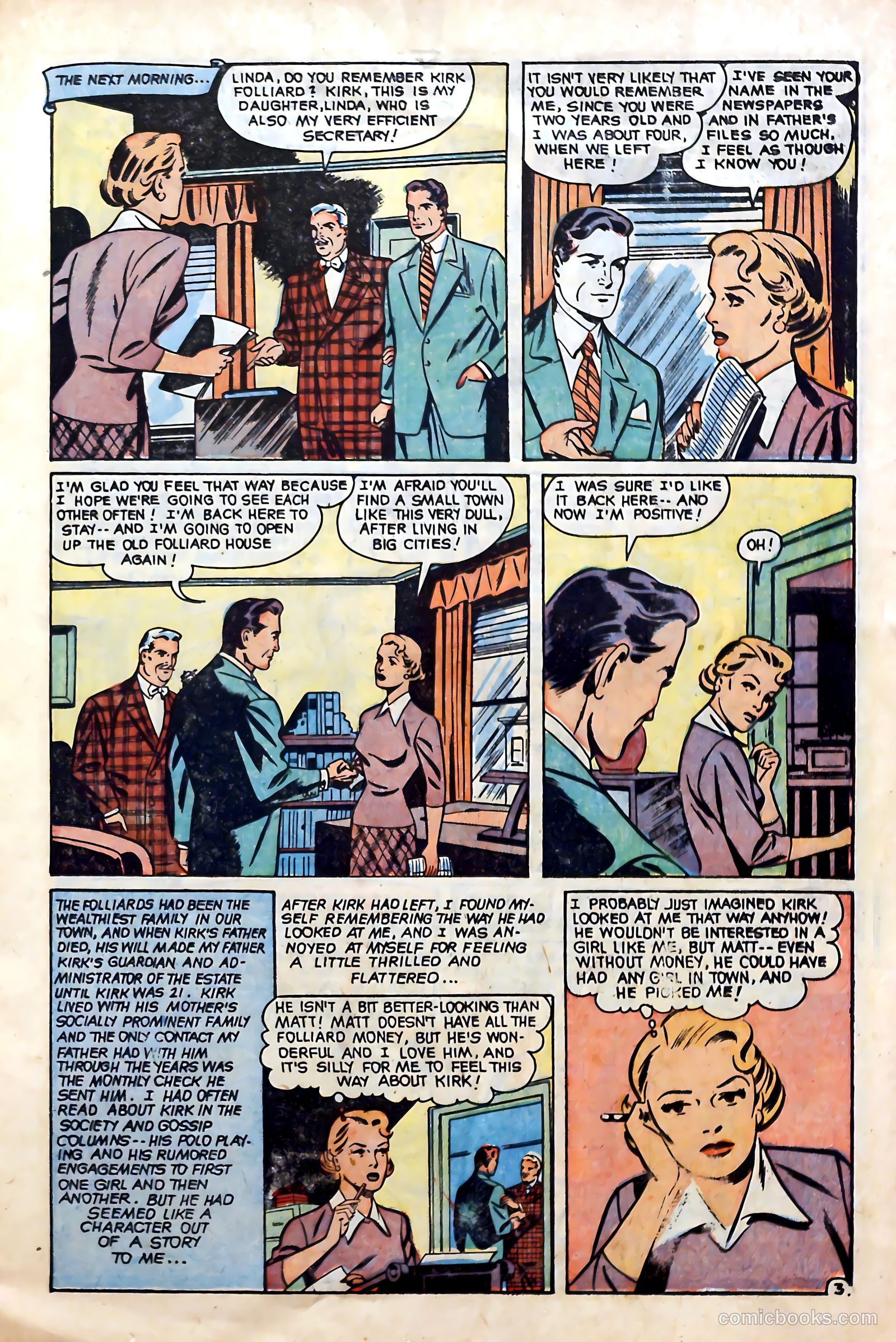 Love at First Sight #15 (1952) — page 13 of 36