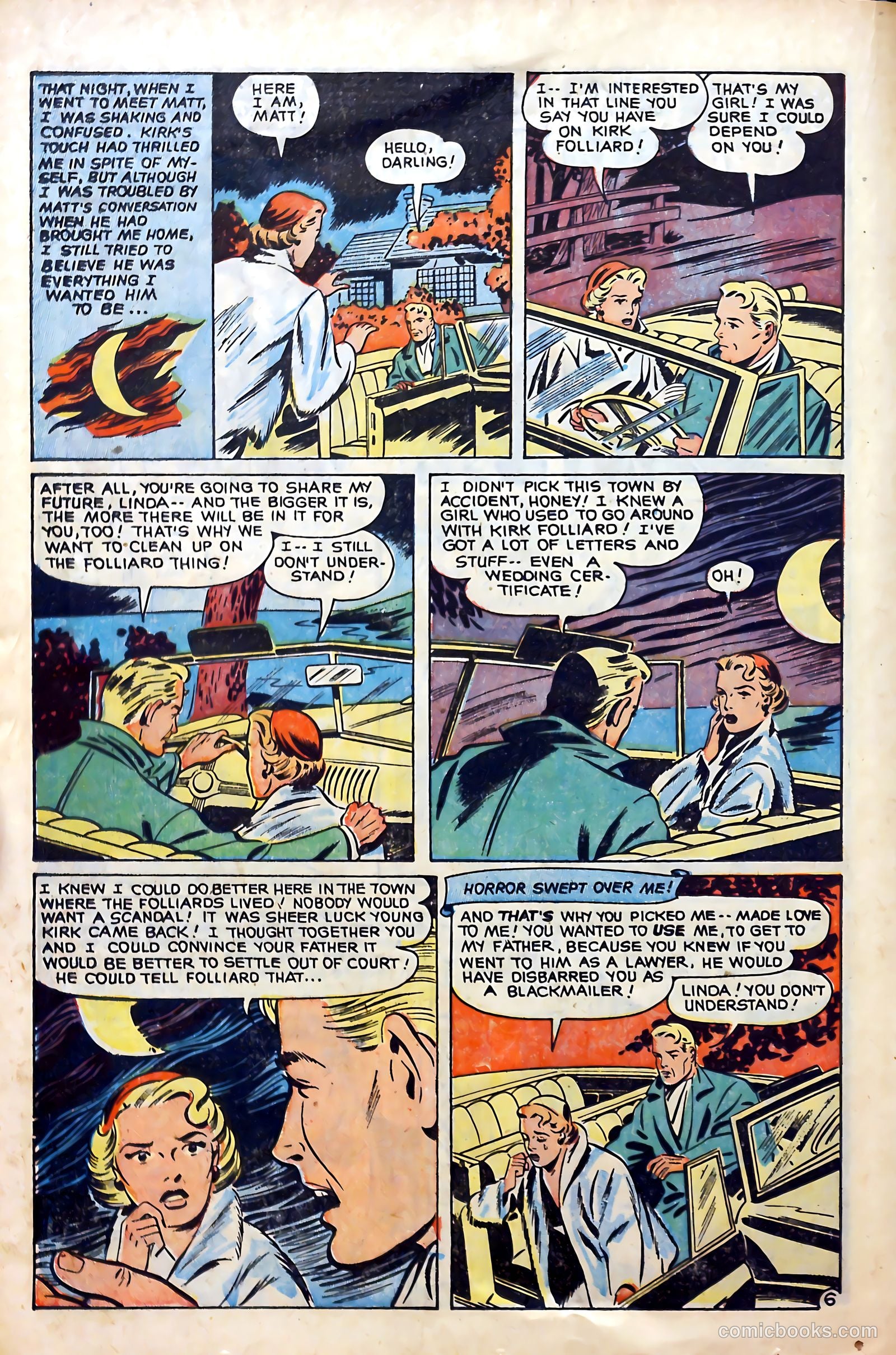 Love at First Sight #15 (1952) — page 16 of 36