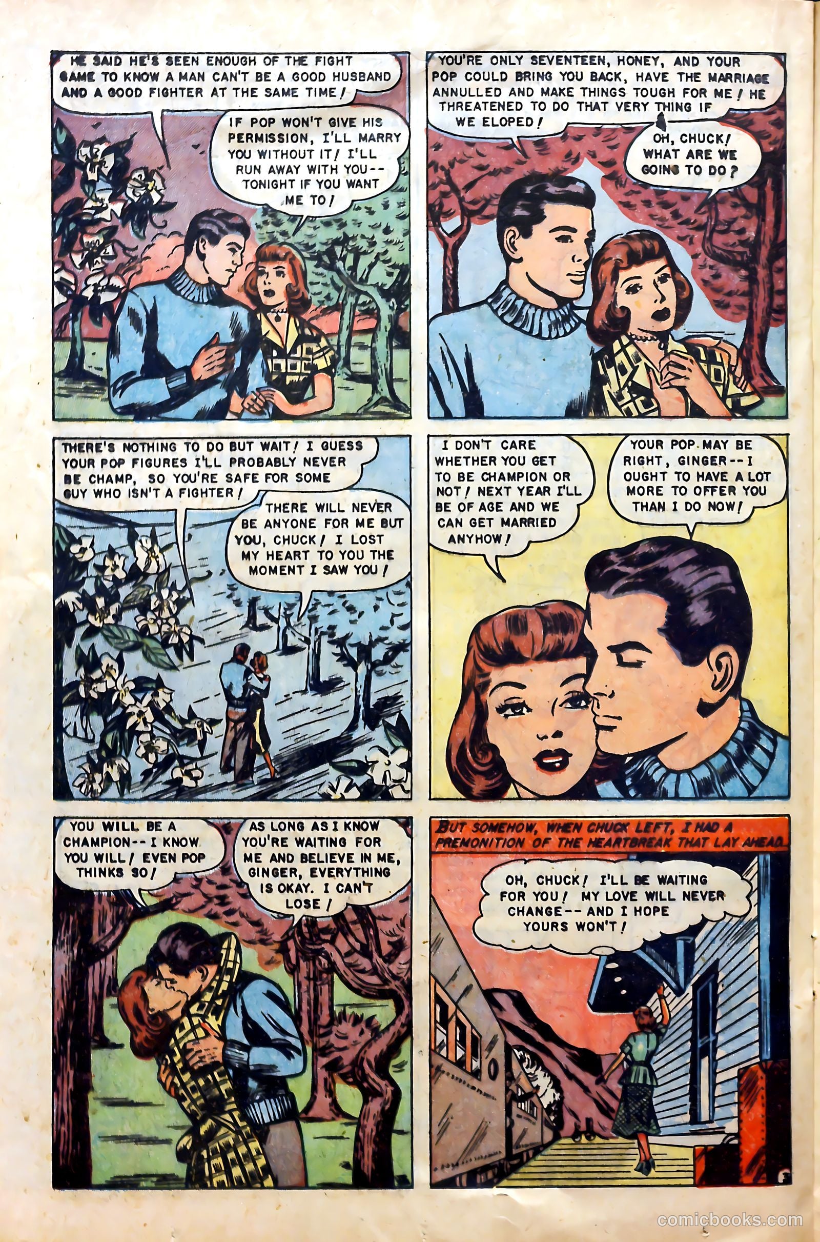 Love at First Sight #15 (1952) — page 20 of 36