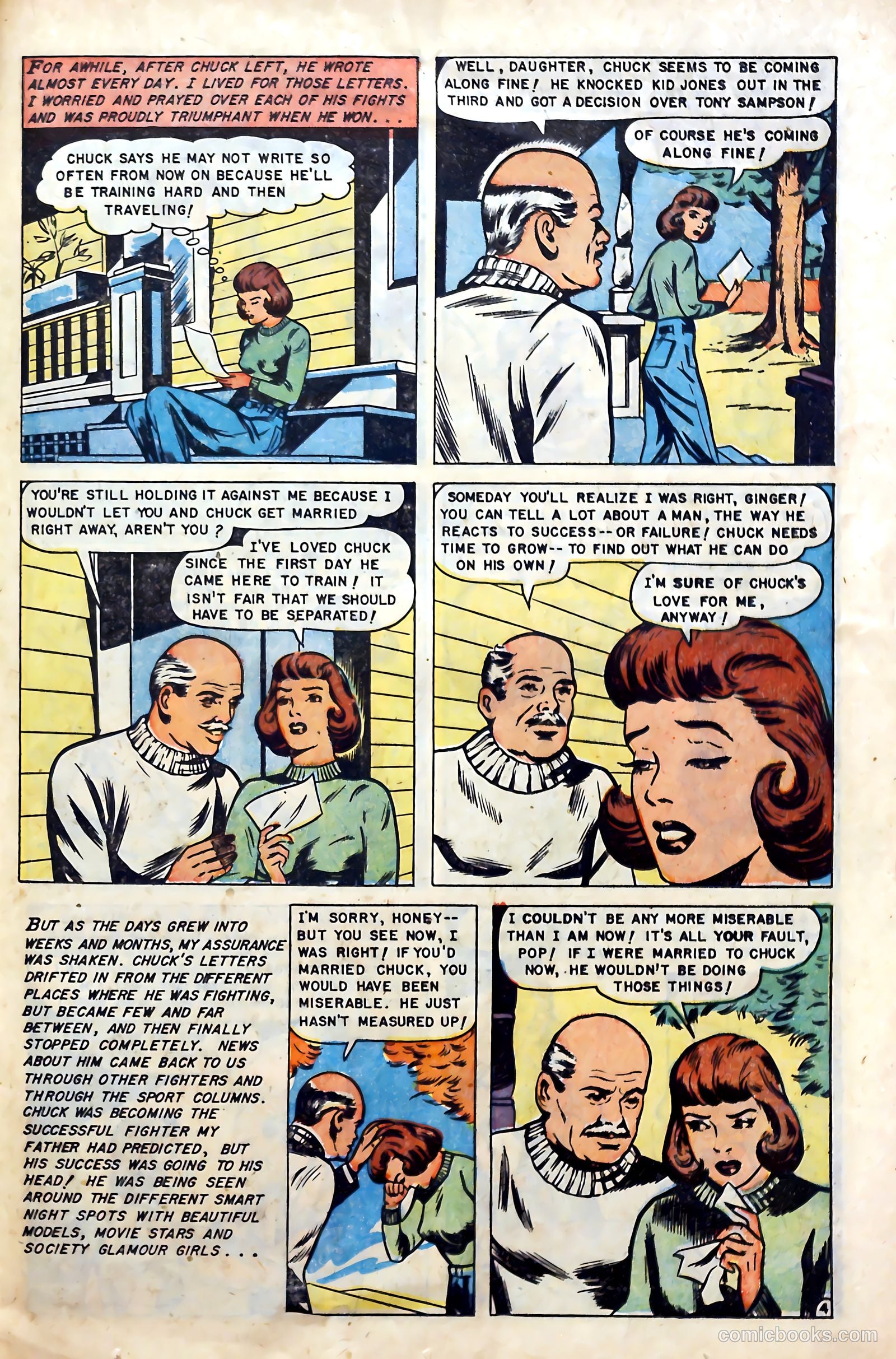Love at First Sight #15 (1952) — page 21 of 36