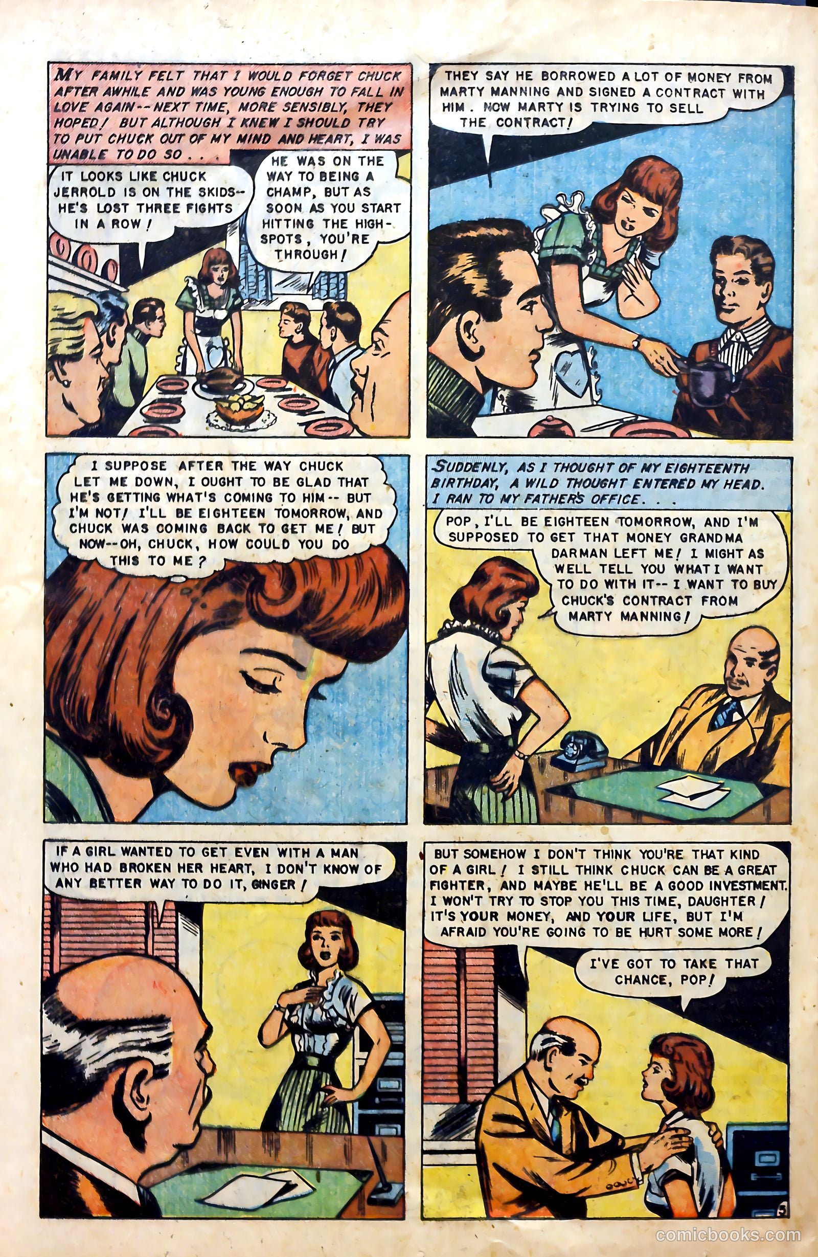 Love at First Sight #15 (1952) — page 22 of 36