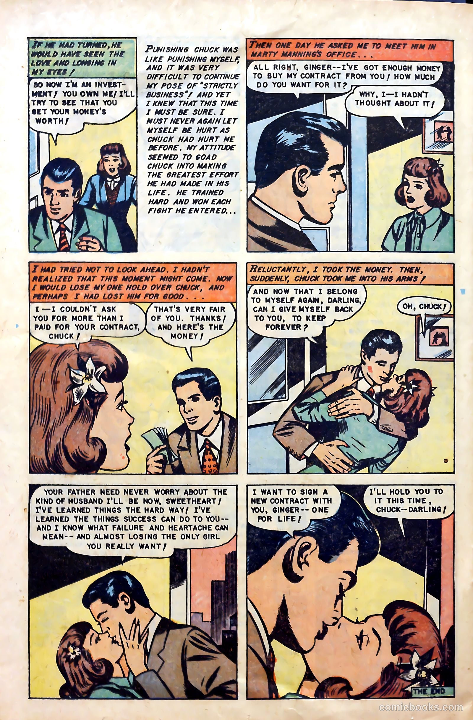 Love at First Sight #15 (1952) — page 24 of 36