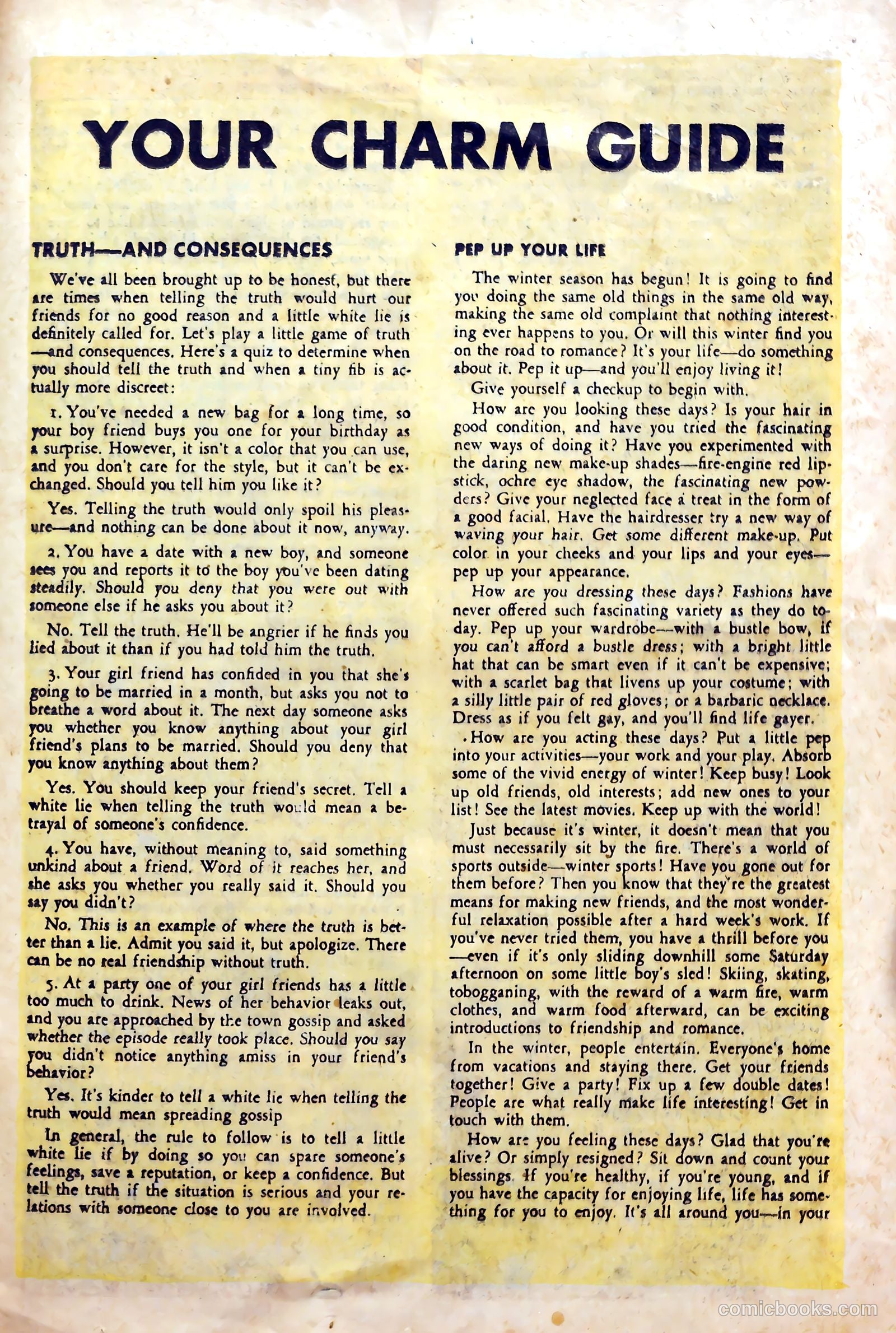 Love at First Sight #15 (1952) — page 25 of 36