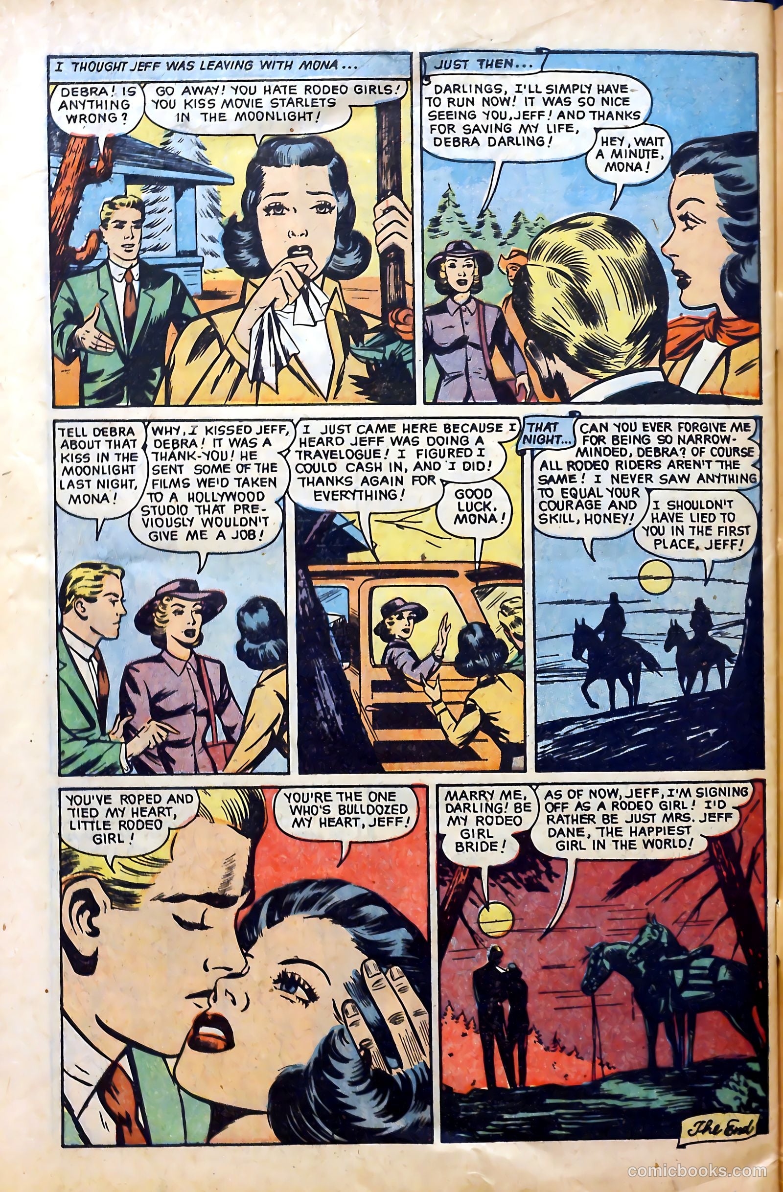 Love at First Sight #15 (1952) — page 34 of 36